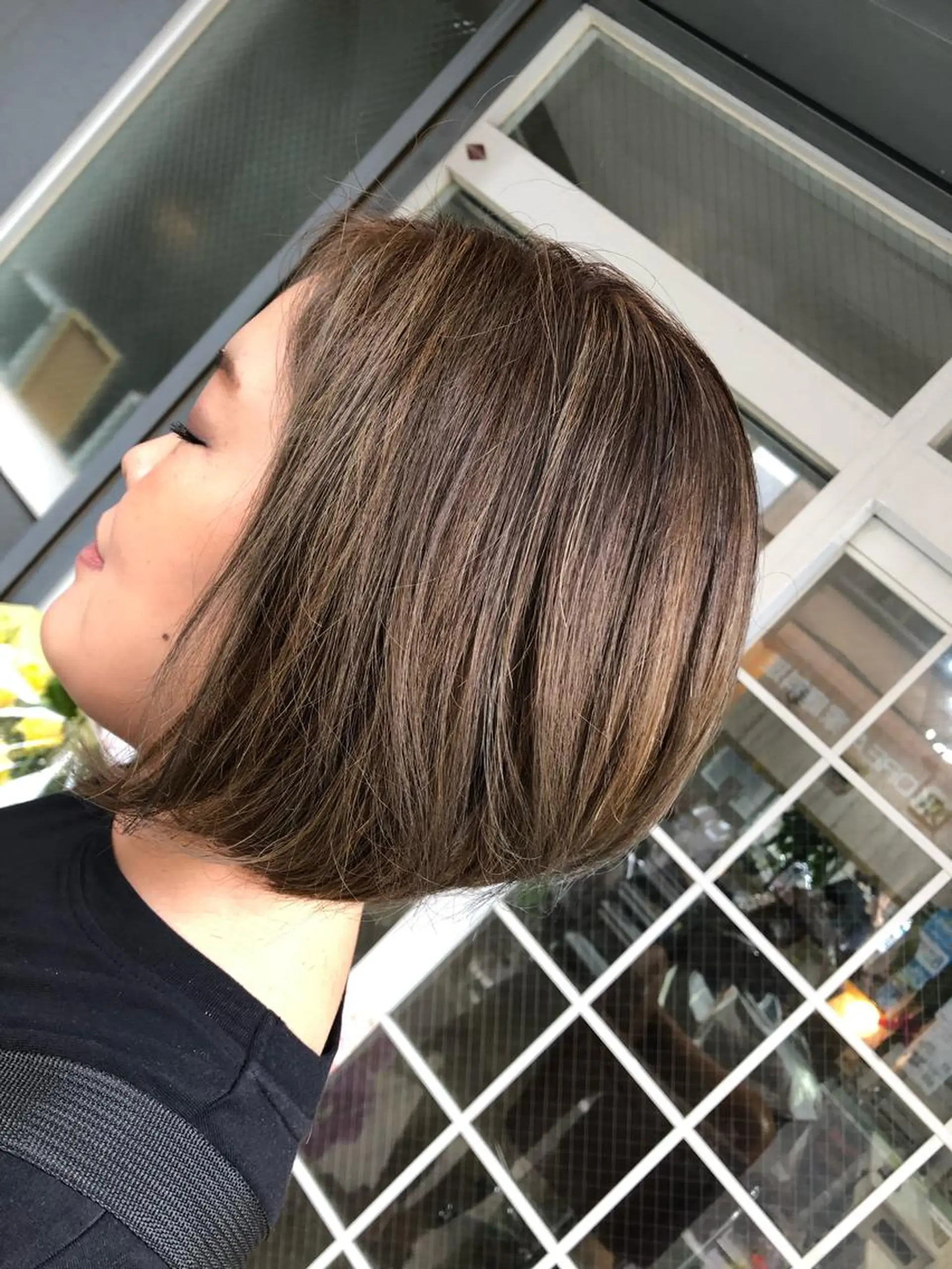 ショート ヘアカラー トリートメント 🐆アンドウ チカコ🦓のヘアスタイル