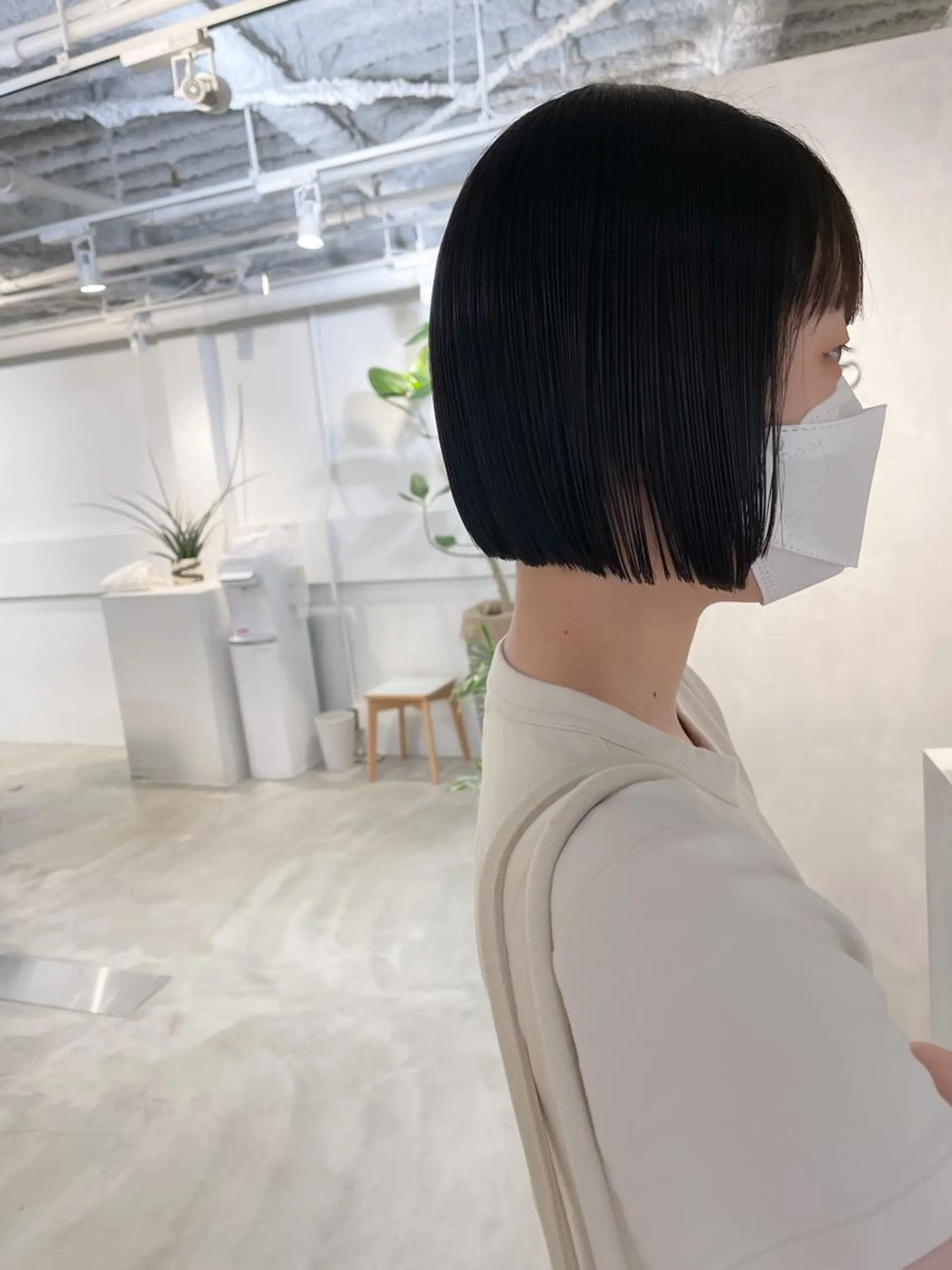 ミディアム カラー ボブ カット ヘアカラー 川本 裕🌿のヘアスタイル