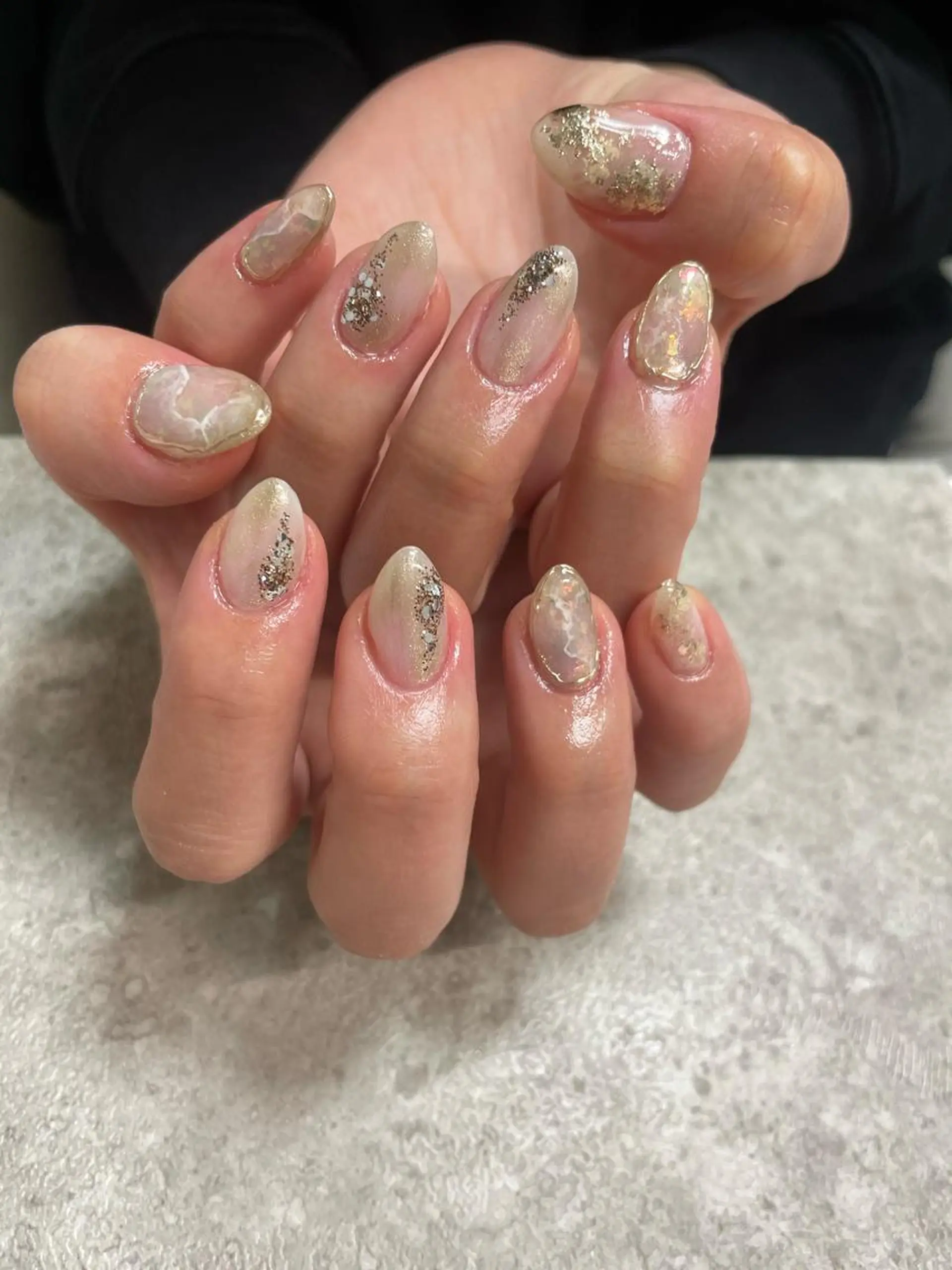 セミロング nail salon ipuniのネイルデザイン