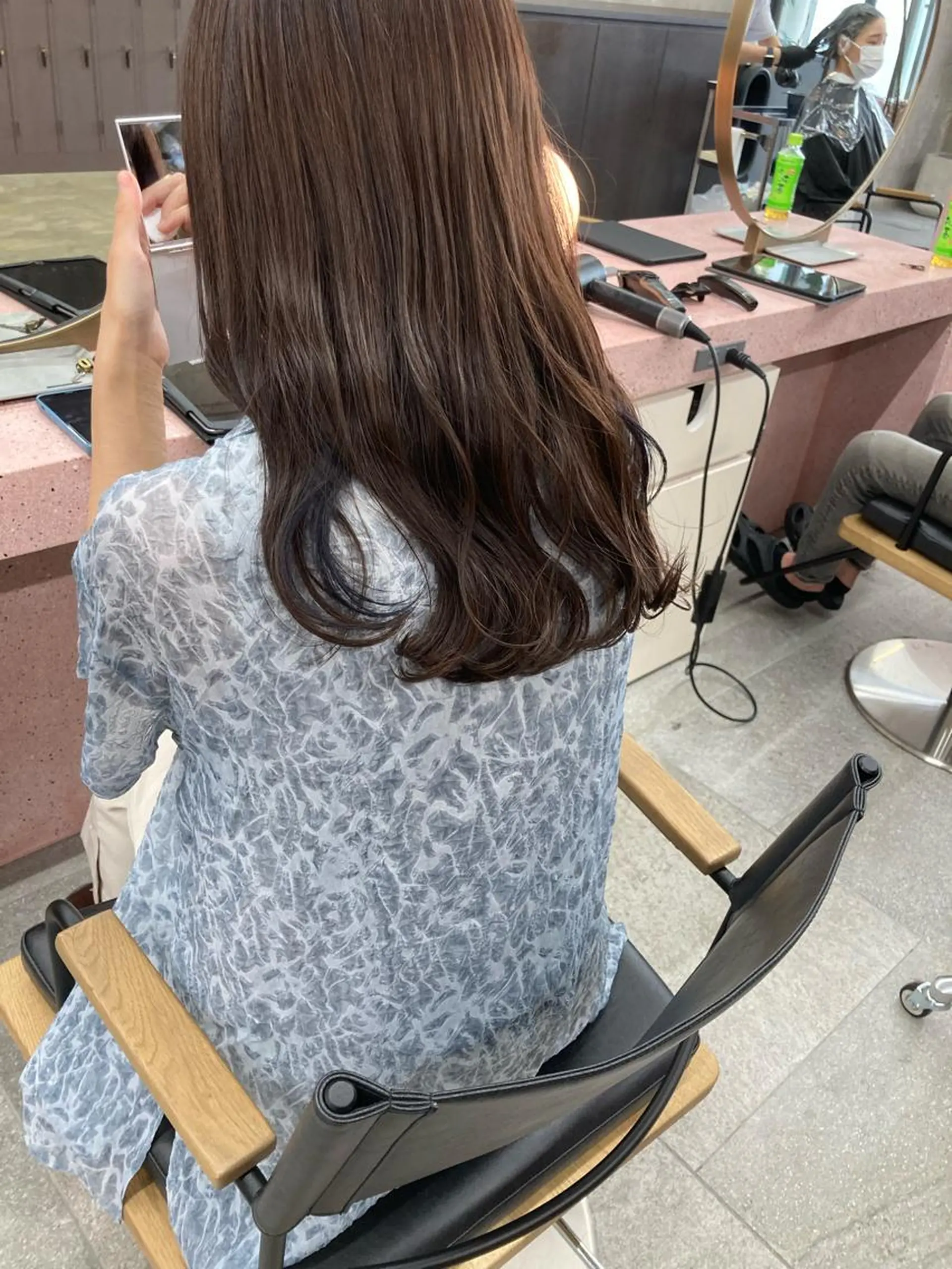 セミロング カラー 透明感カラー 小木曽智美 /ボブ/ショートのヘアスタイル