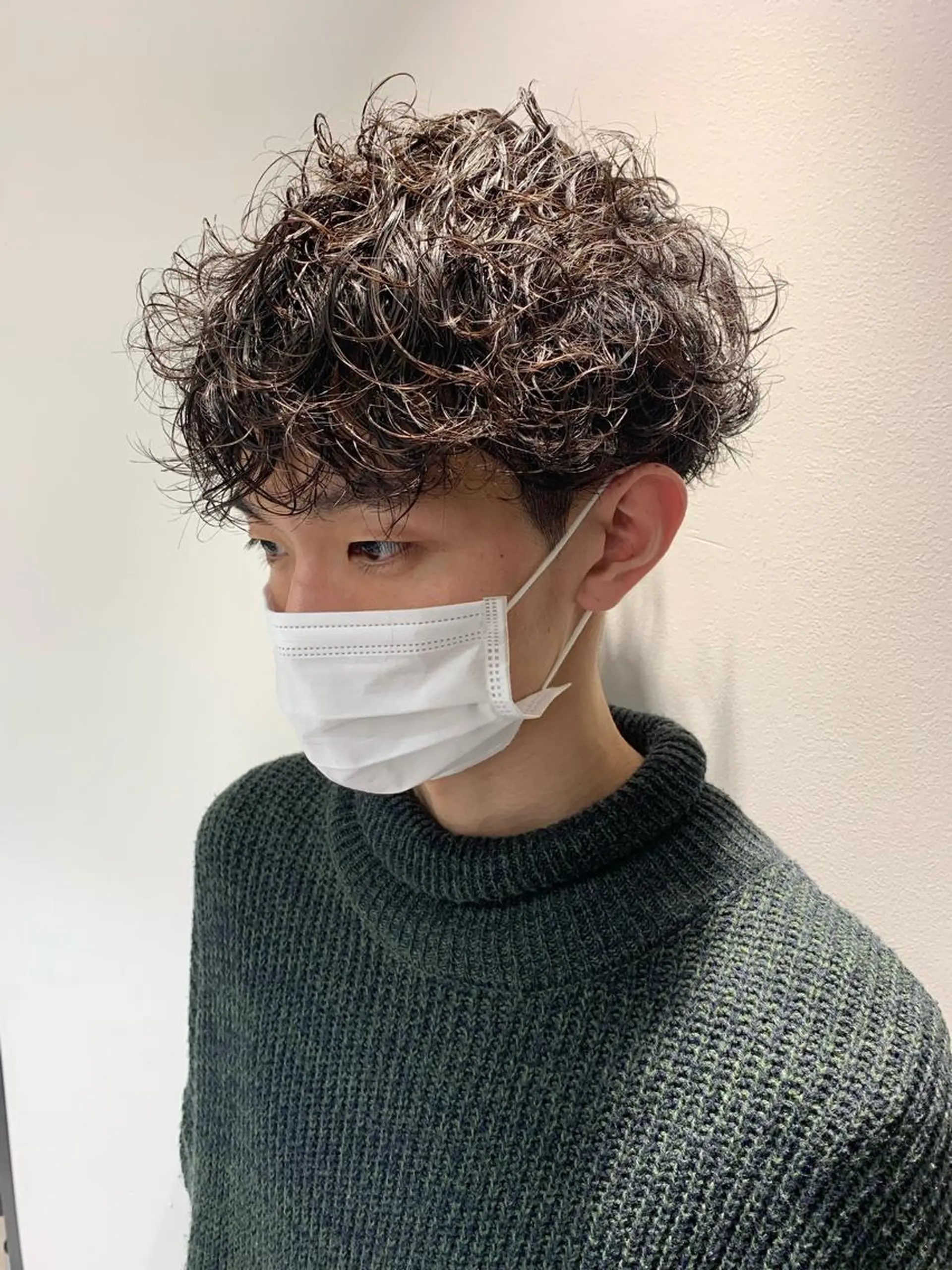 メンズ カット パーマ トリートメント ヘアセット ✨上村 潤平✨メンズヘア✨のヘアスタイル