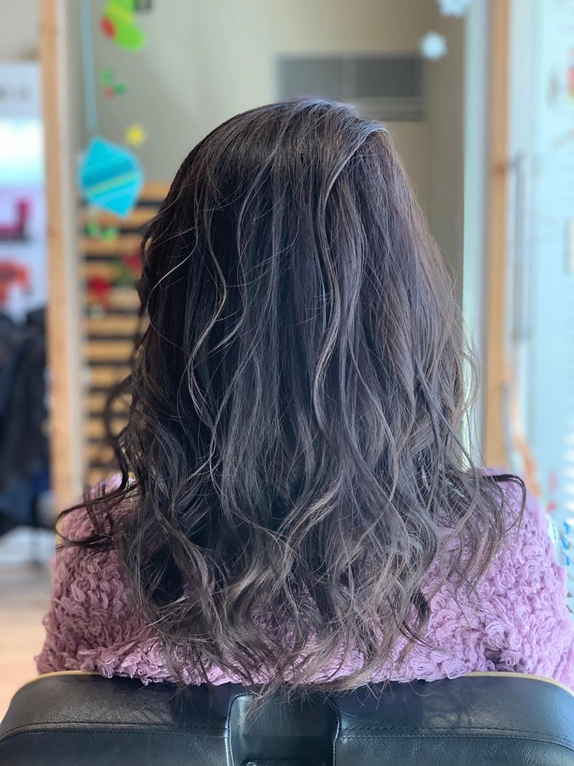 ロング カラー 関口 友行のヘアスタイル