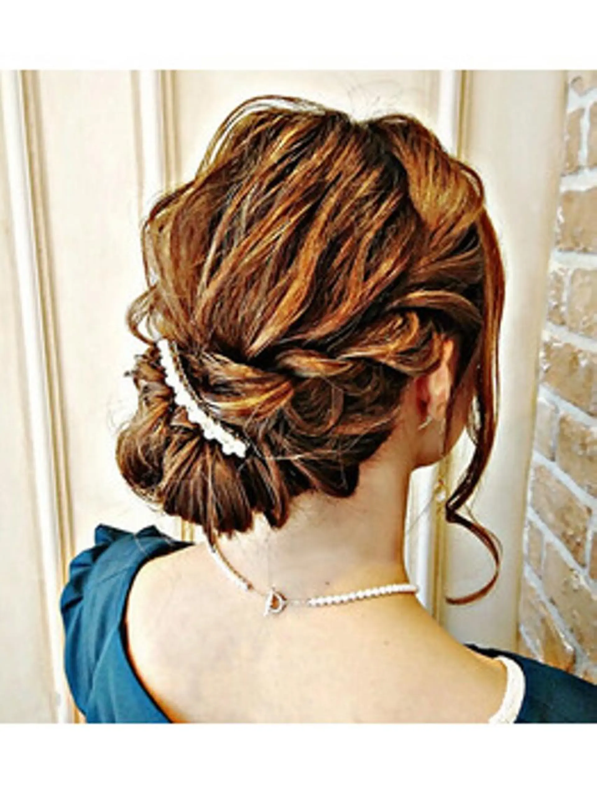 ミディアム カラー パーマ ヘアアレンジ amie 池袋西口店 【アミ】のヘアスタイル