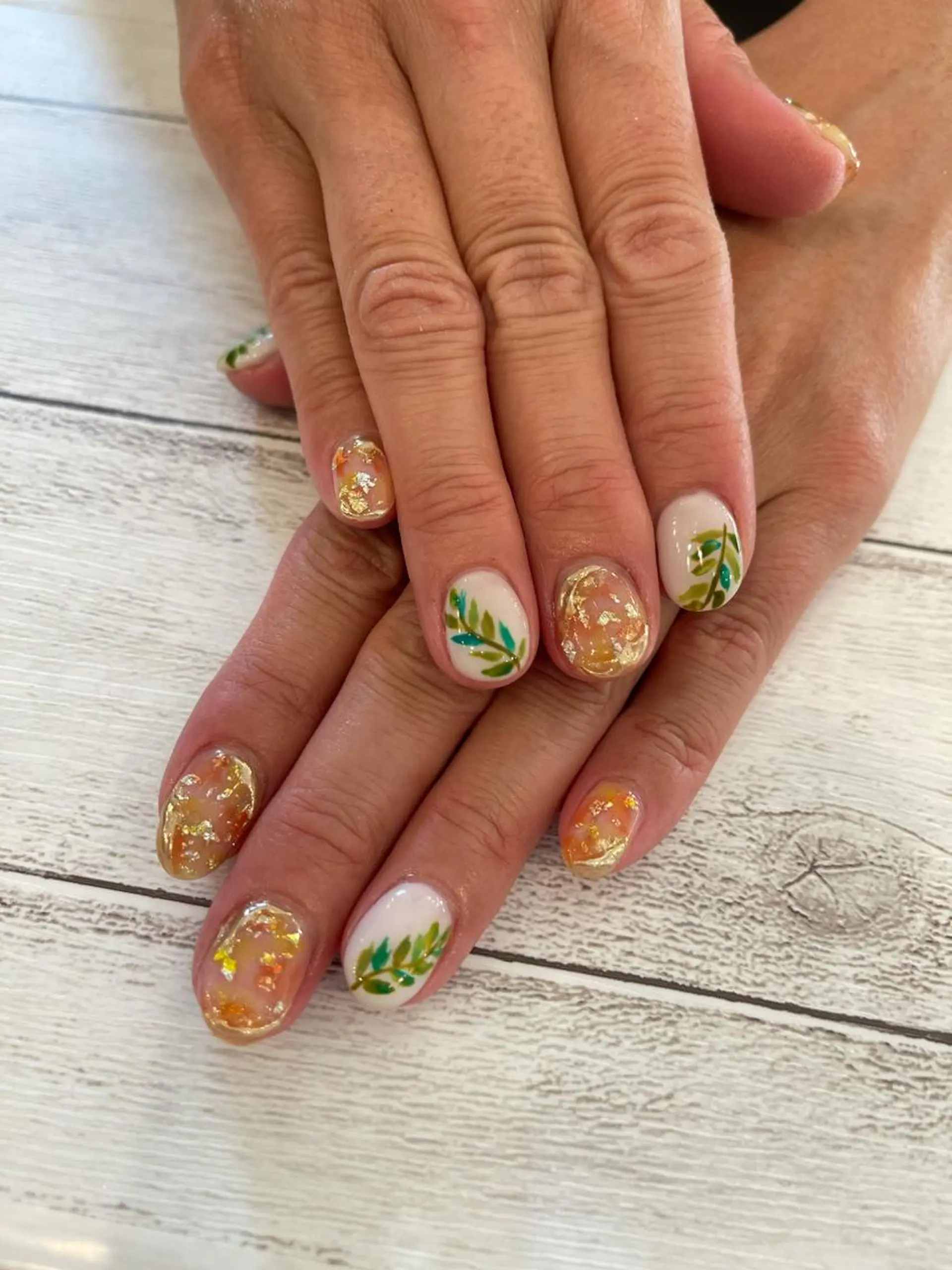 ネイル ハンドネイル NAIL Alaia 𓇼のネイルデザイン