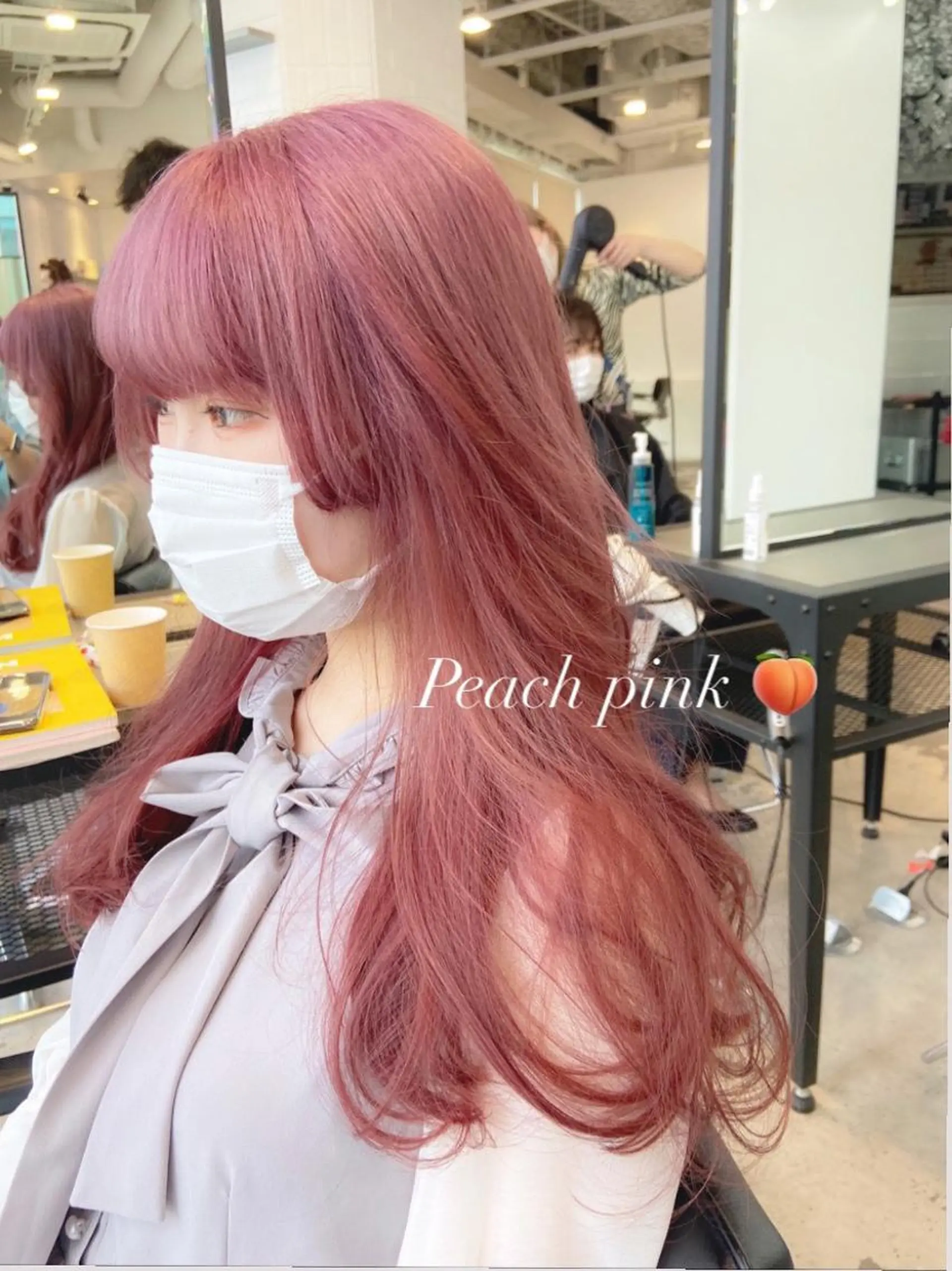 ロング カラー ヘアアレンジ ブリーチ 天神レイヤーカット No.1💖マユカのヘアスタイル