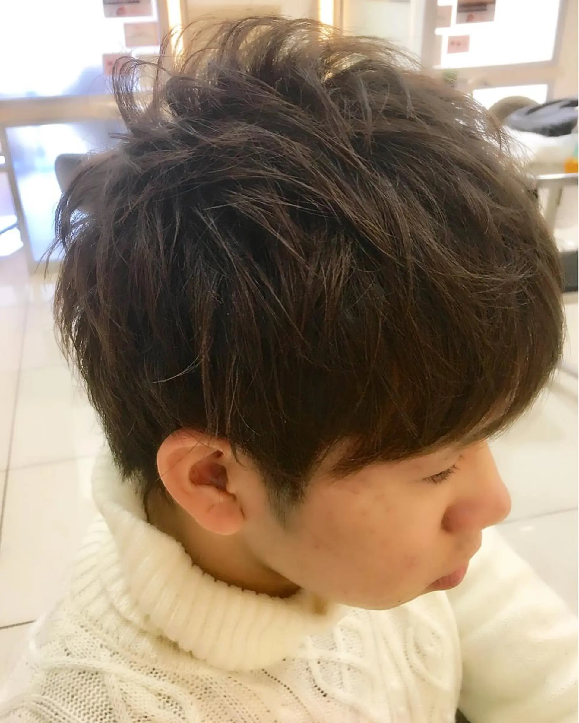 ショート メンズ 永井 大希のヘアスタイル