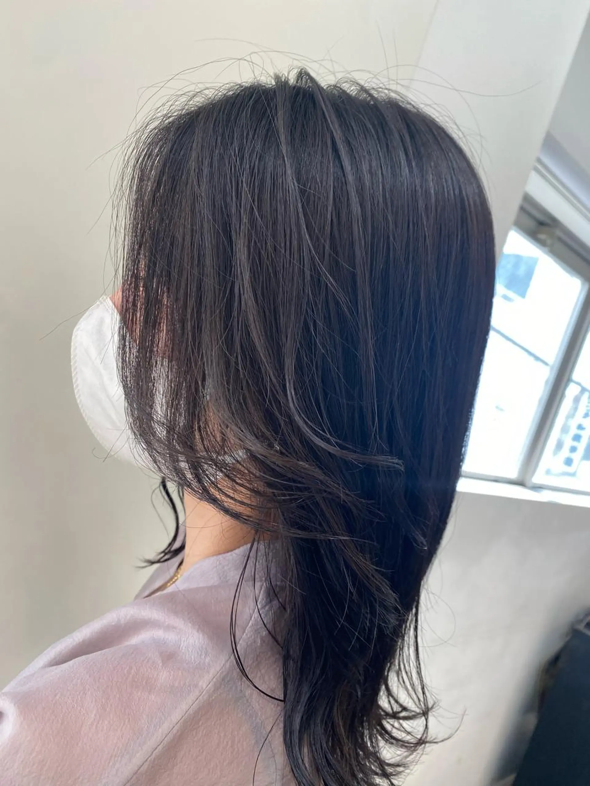 ミディアム カラー BLENDby happiness所属・KAORU/絹髪 /髪質改善/奈良のヘアスタイル