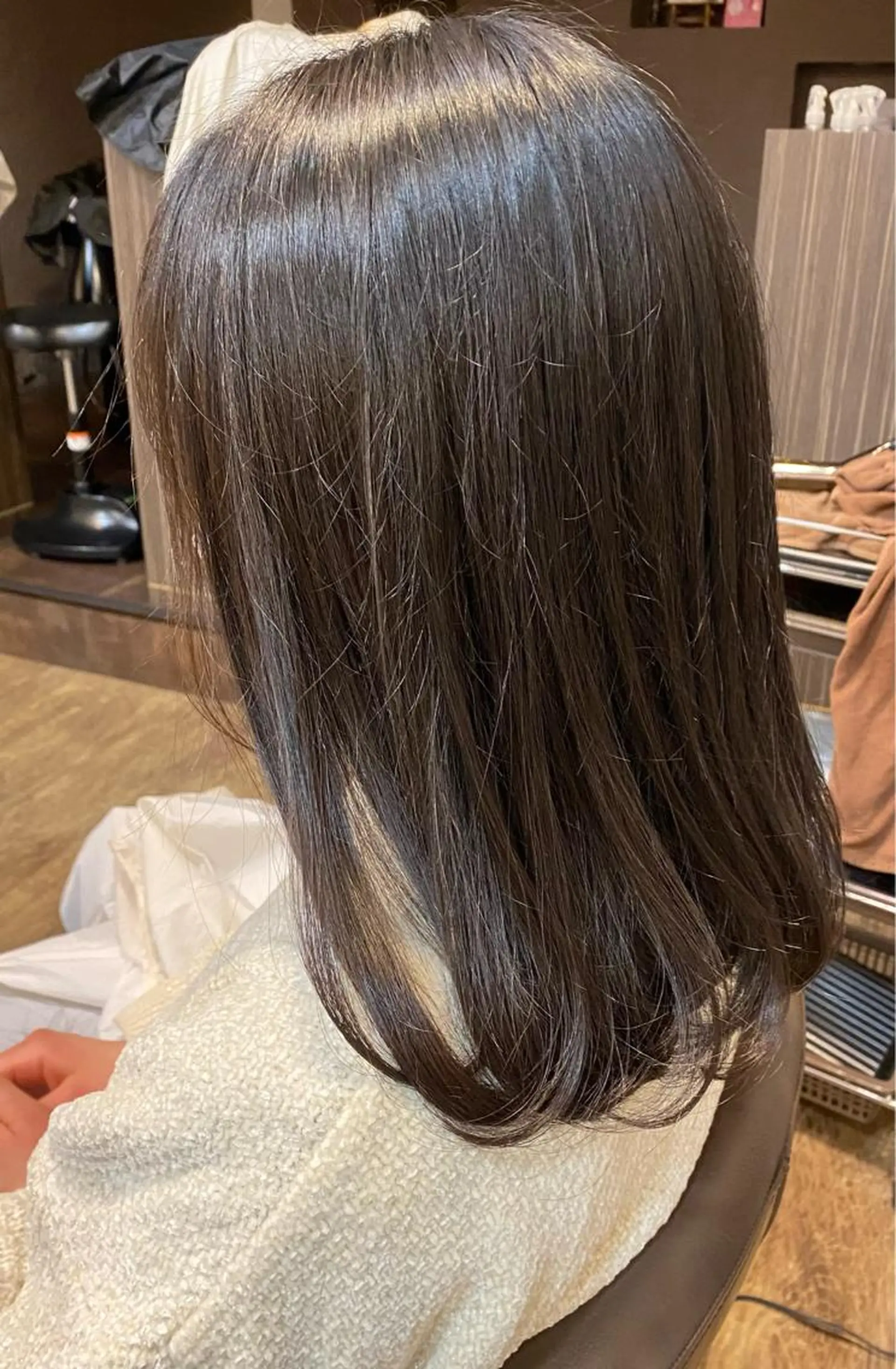 ロング 長嶋 花梨のヘアスタイル