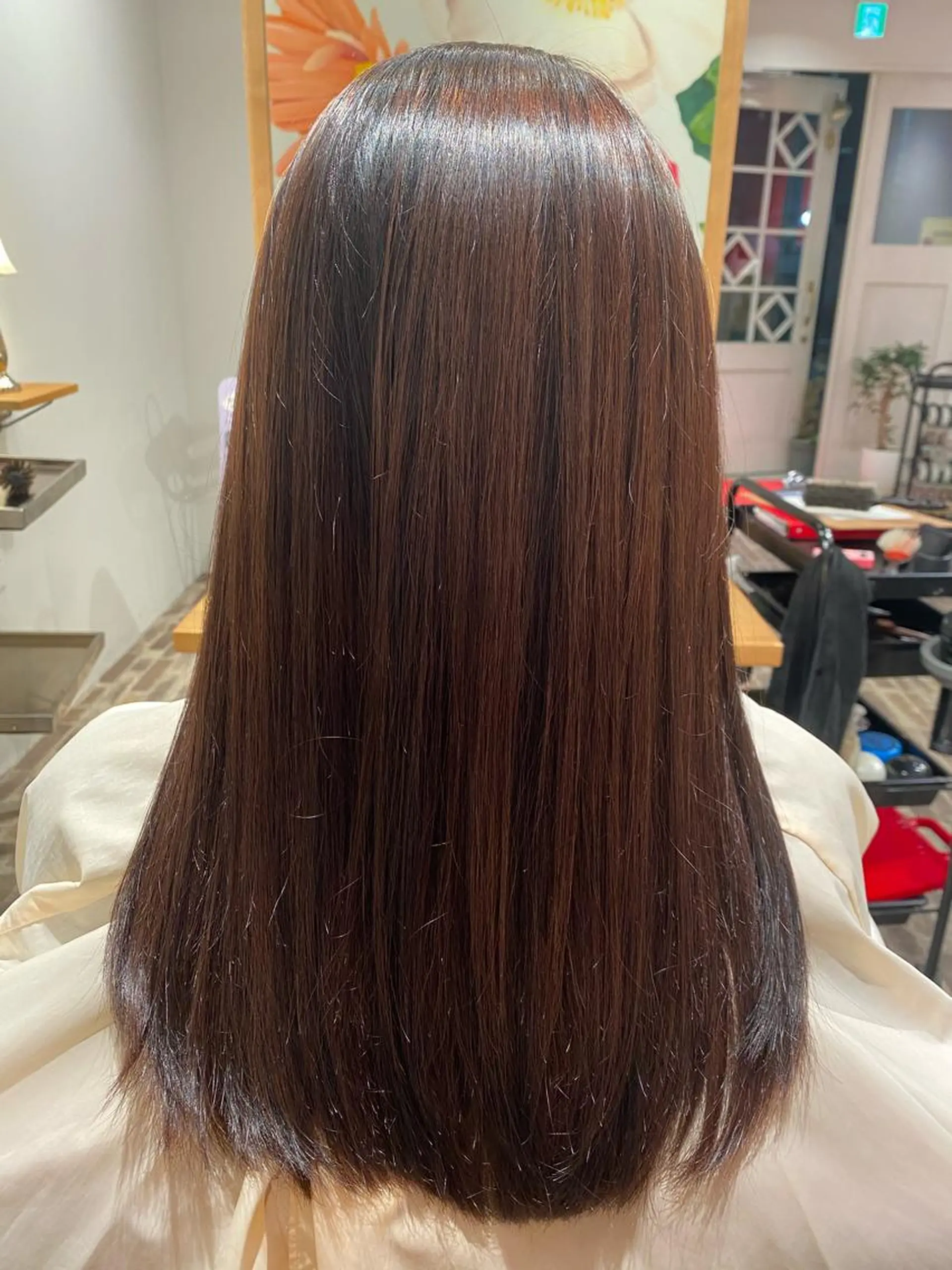 セミロング カラー 滝口 江梨🔅のヘアスタイル