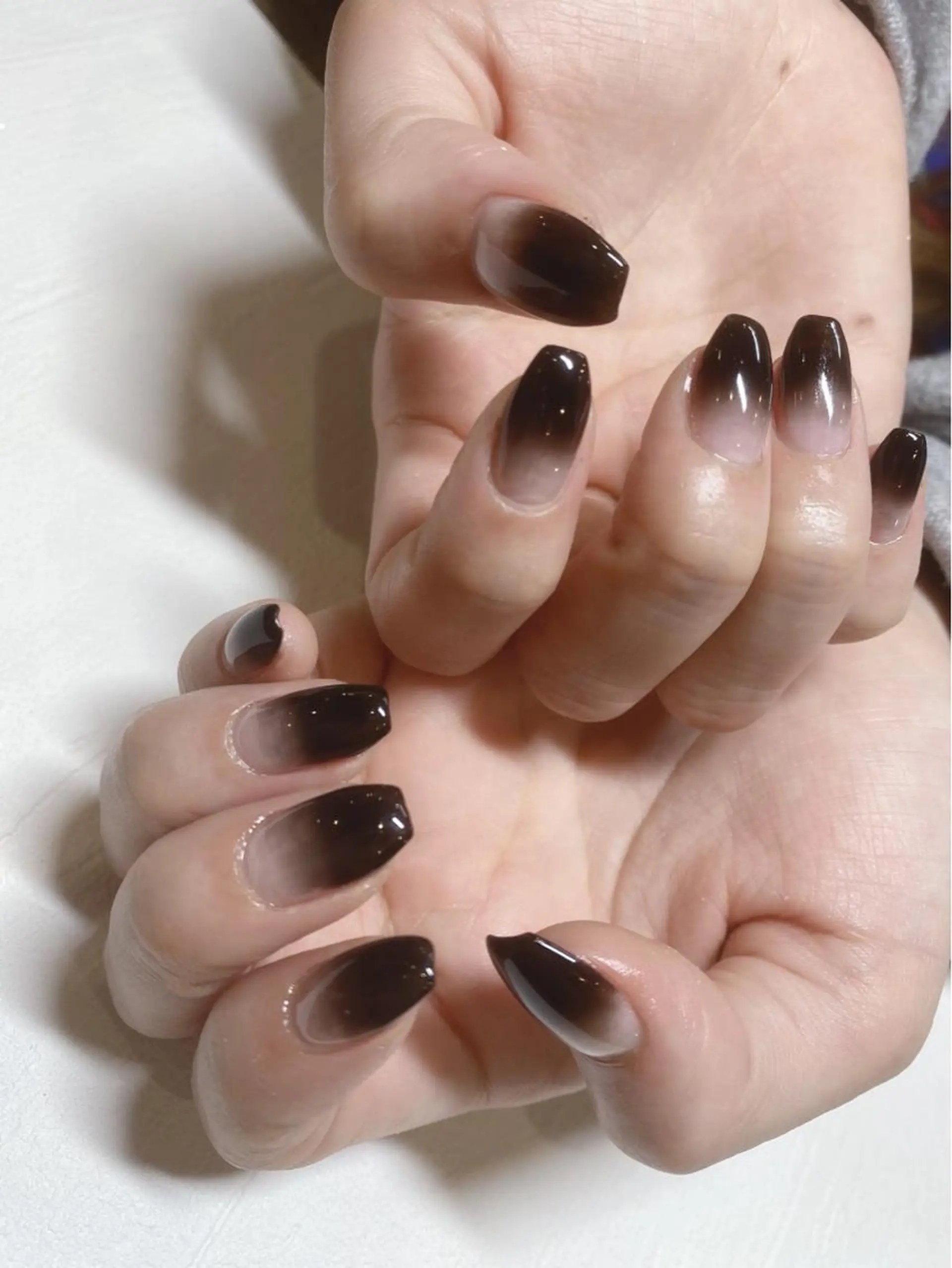 ネイル ハンドネイル 0203ムニムサン 💙Airiのネイルデザイン