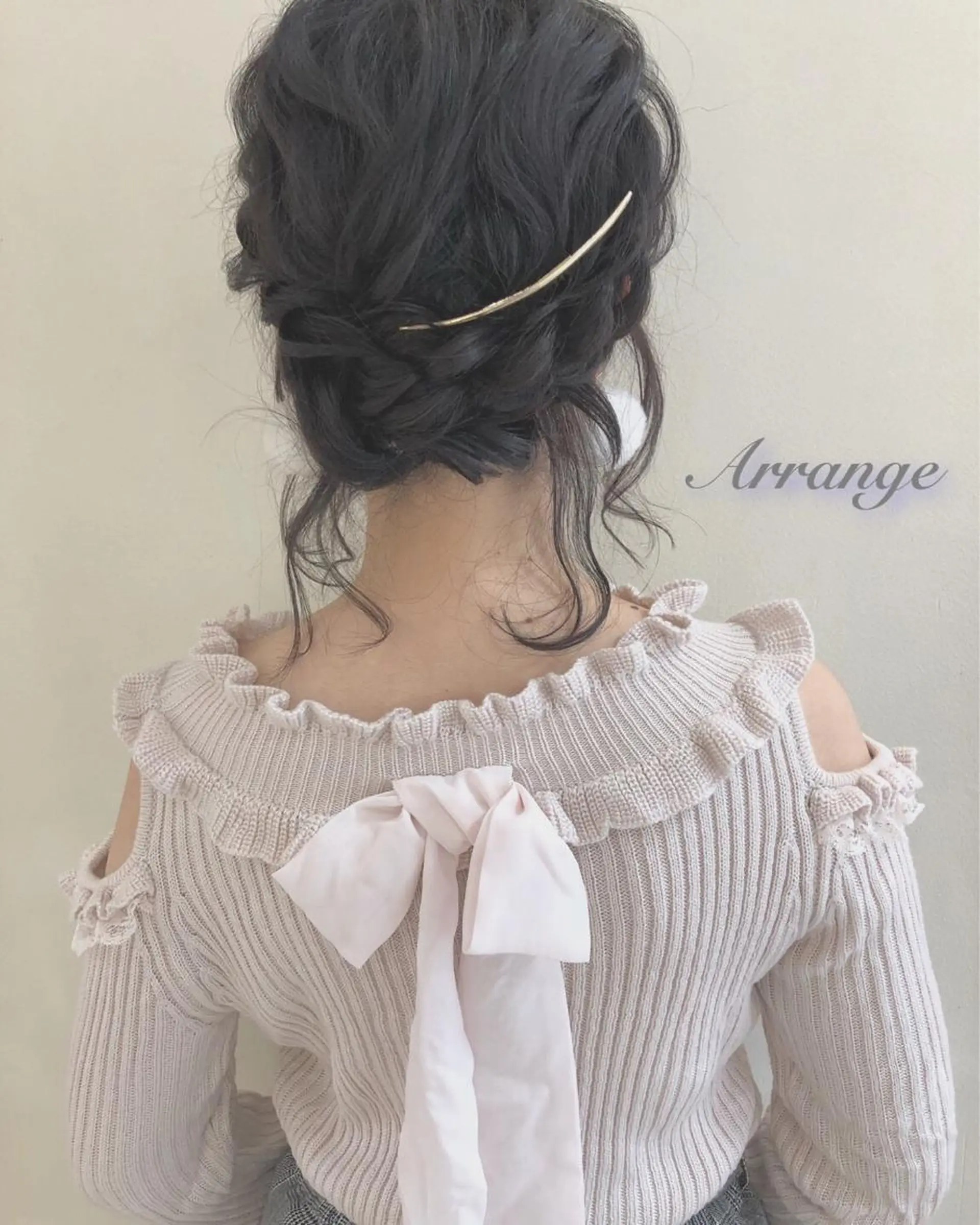 ミディアム ヘアアレンジ 柳澤 興輝のヘアスタイル