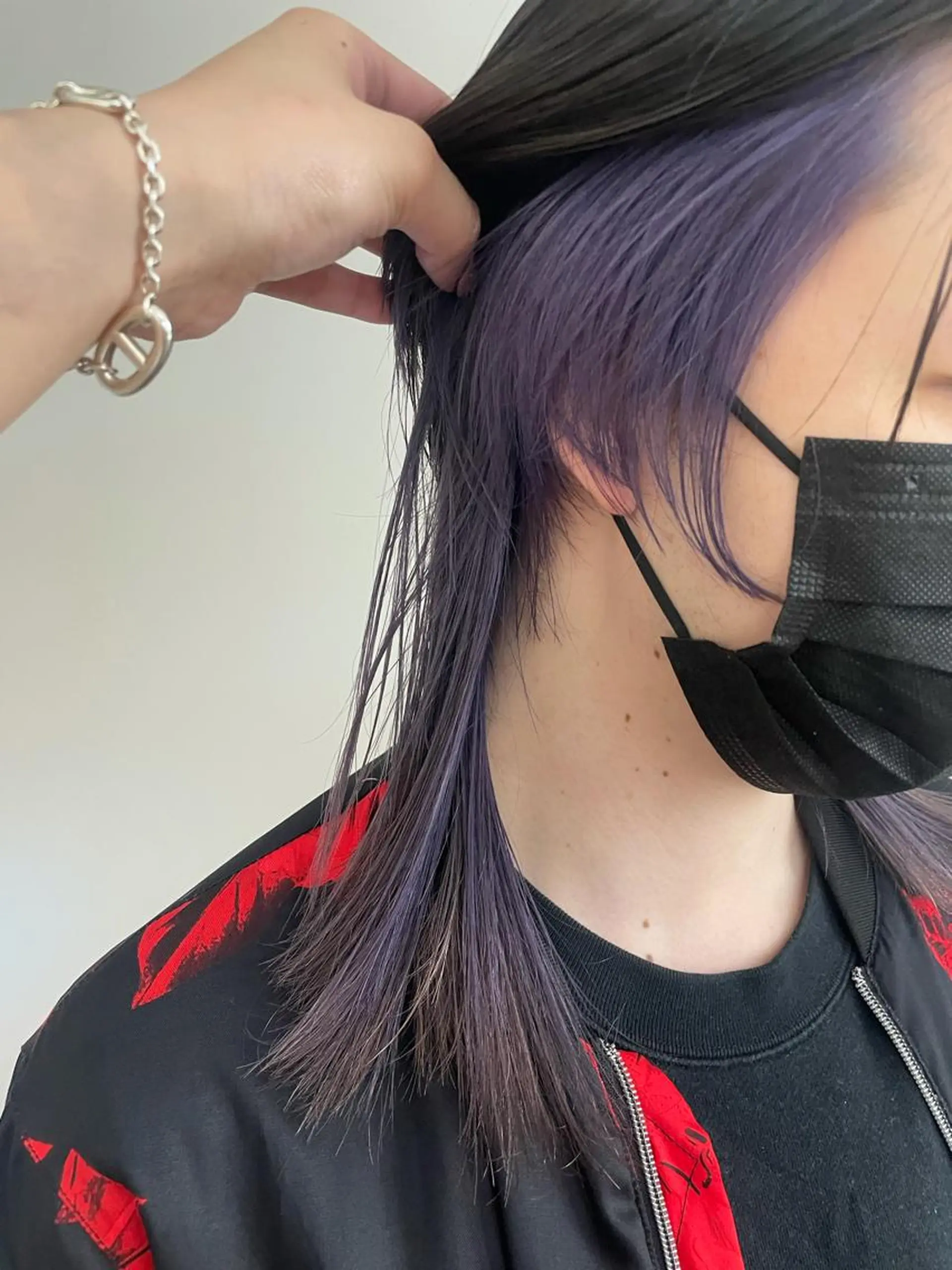 カラー ヘアカラー 🎀ボブ＋ハイトーン シュカ👶🏻のヘアスタイル