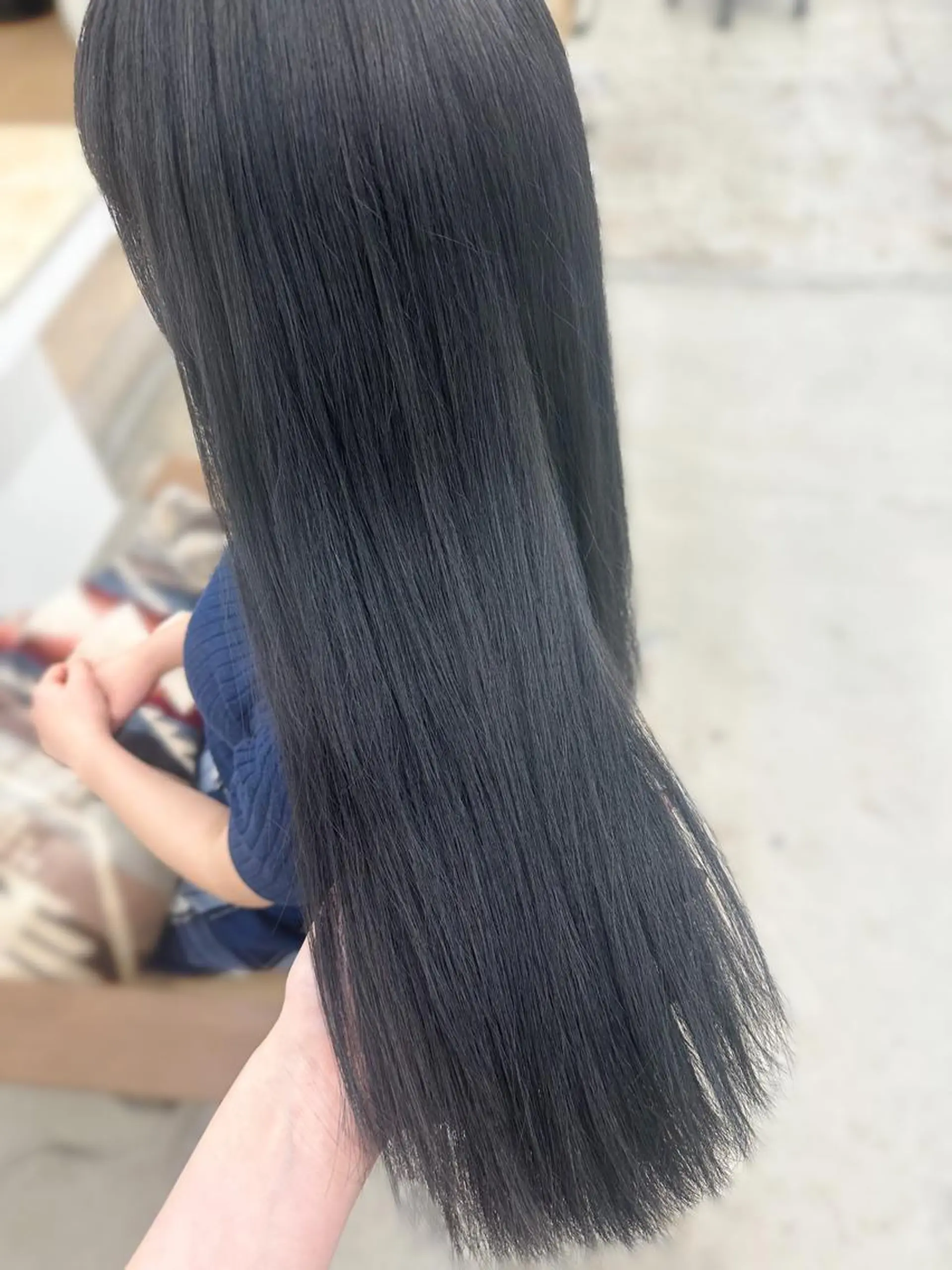 ロング カラー 🌼透明感艶カラー オリーブ🌼河村咲のヘアスタイル