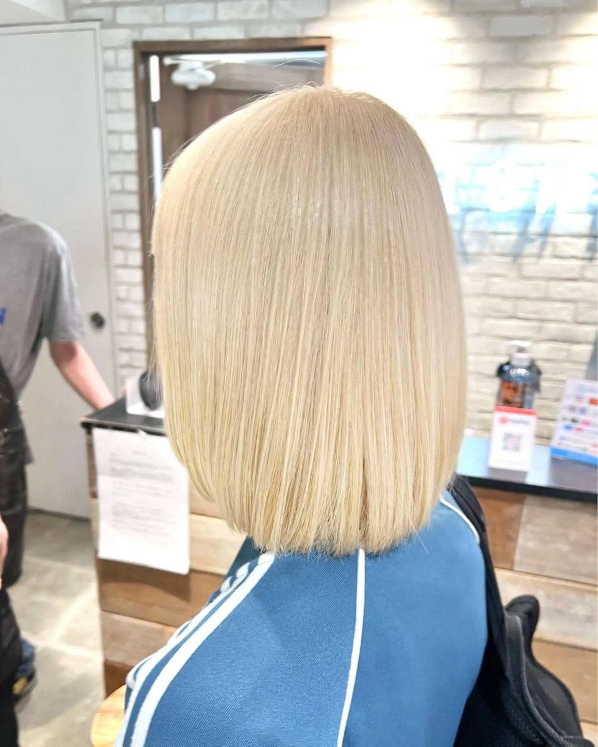 カラー 抜きっぱなしブロンド ハイトーンカラー トレンド似合わせ /店長キドヨシキのヘアスタイル