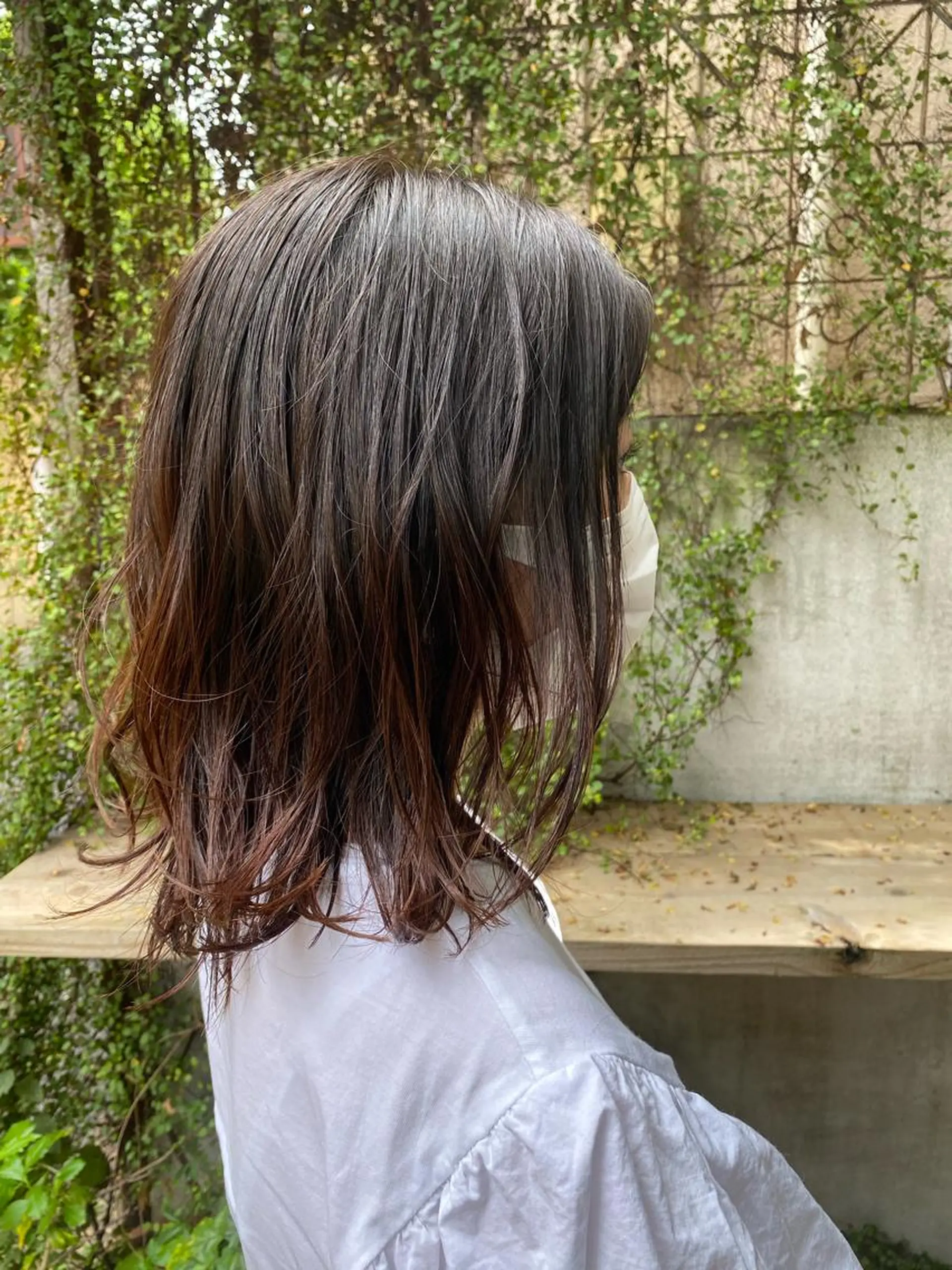 ミディアム カラー カット ヘアカラー 小顔ショート✁ ⁂Yukari⁂のヘアスタイル