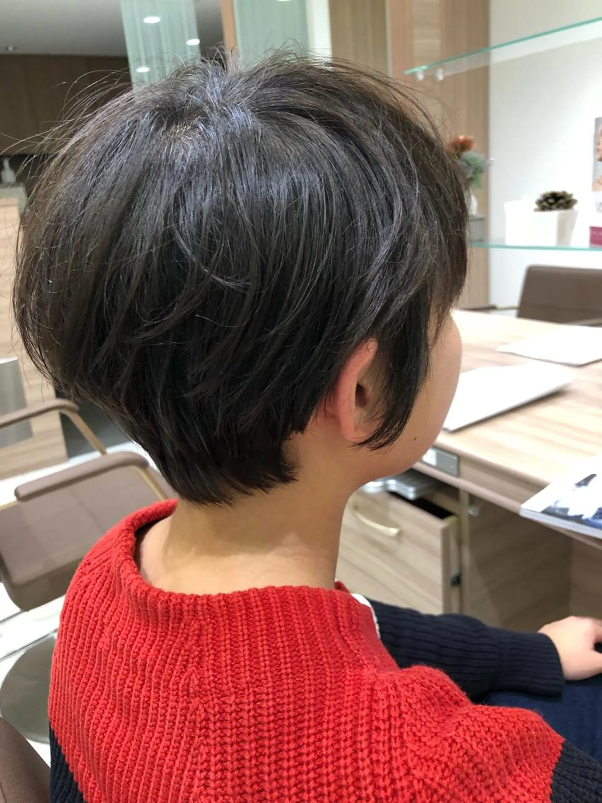 ショート カラー 大人女性のショート ・ボブ✂︎沼尻典祥のヘアスタイル