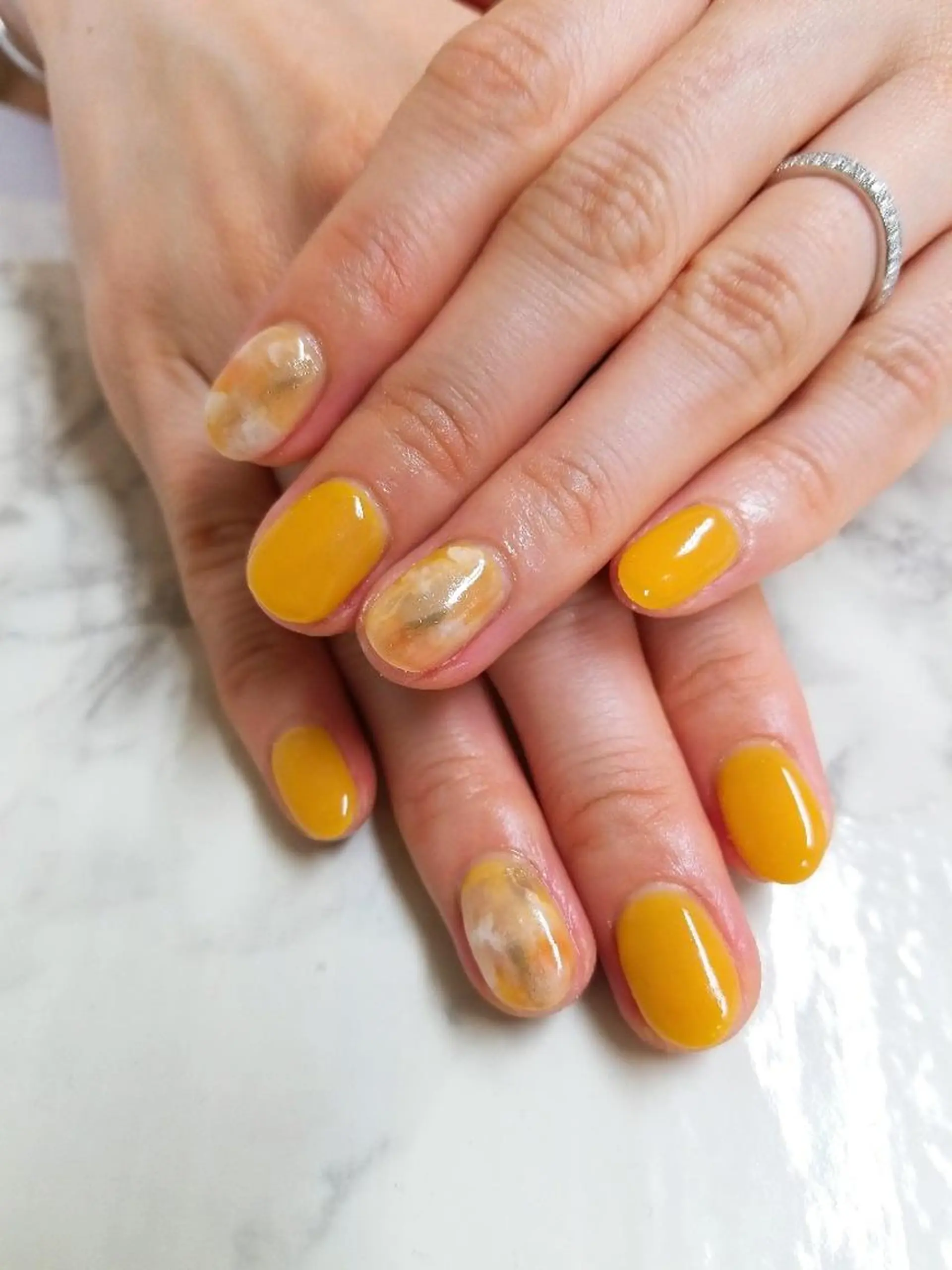 ネイル スカルプ指名No.1 河野　雑誌掲載サロンのネイルデザイン