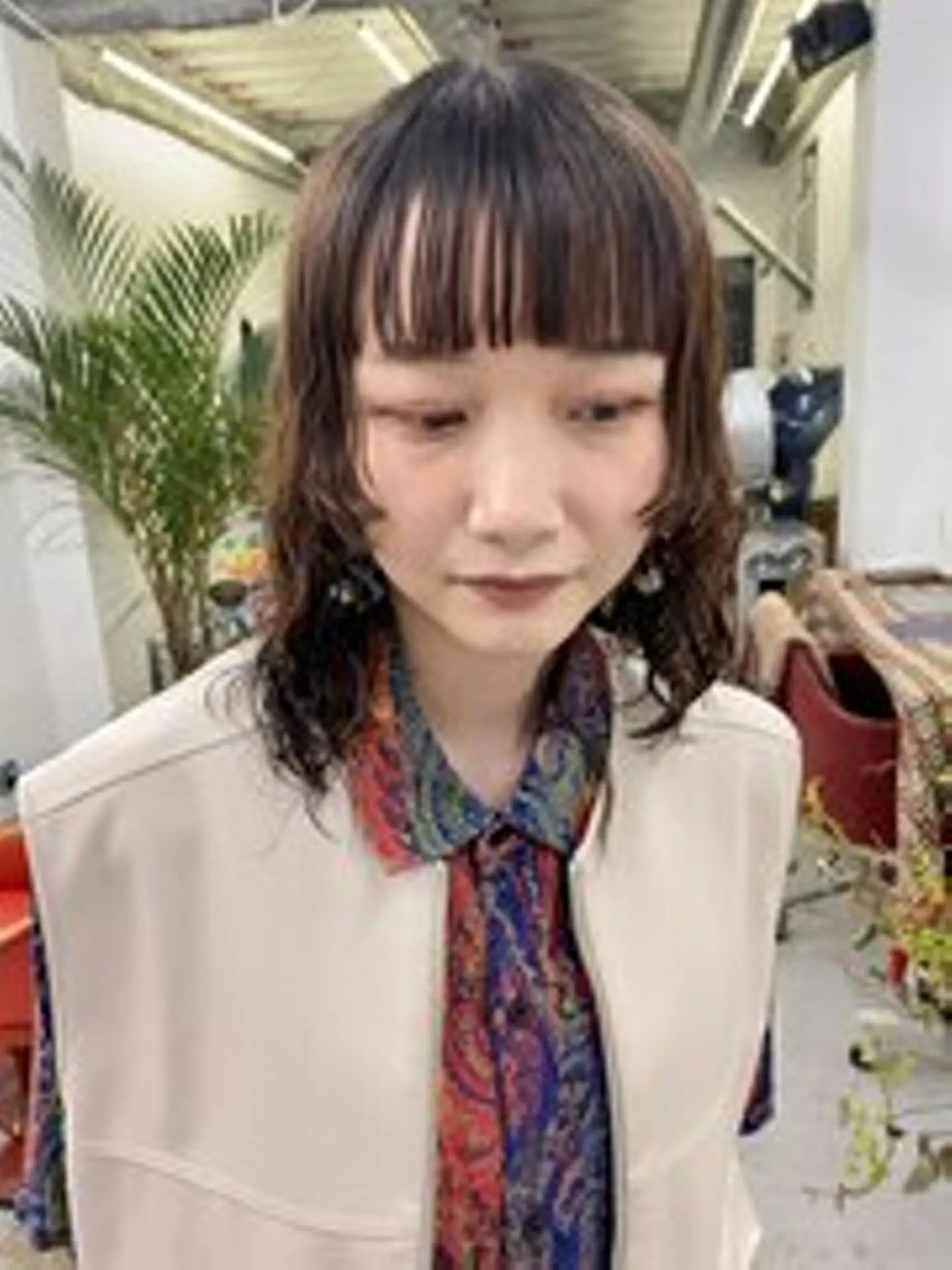カラー カラー/ダブルカラー インナーカラー/ボブのヘアスタイル