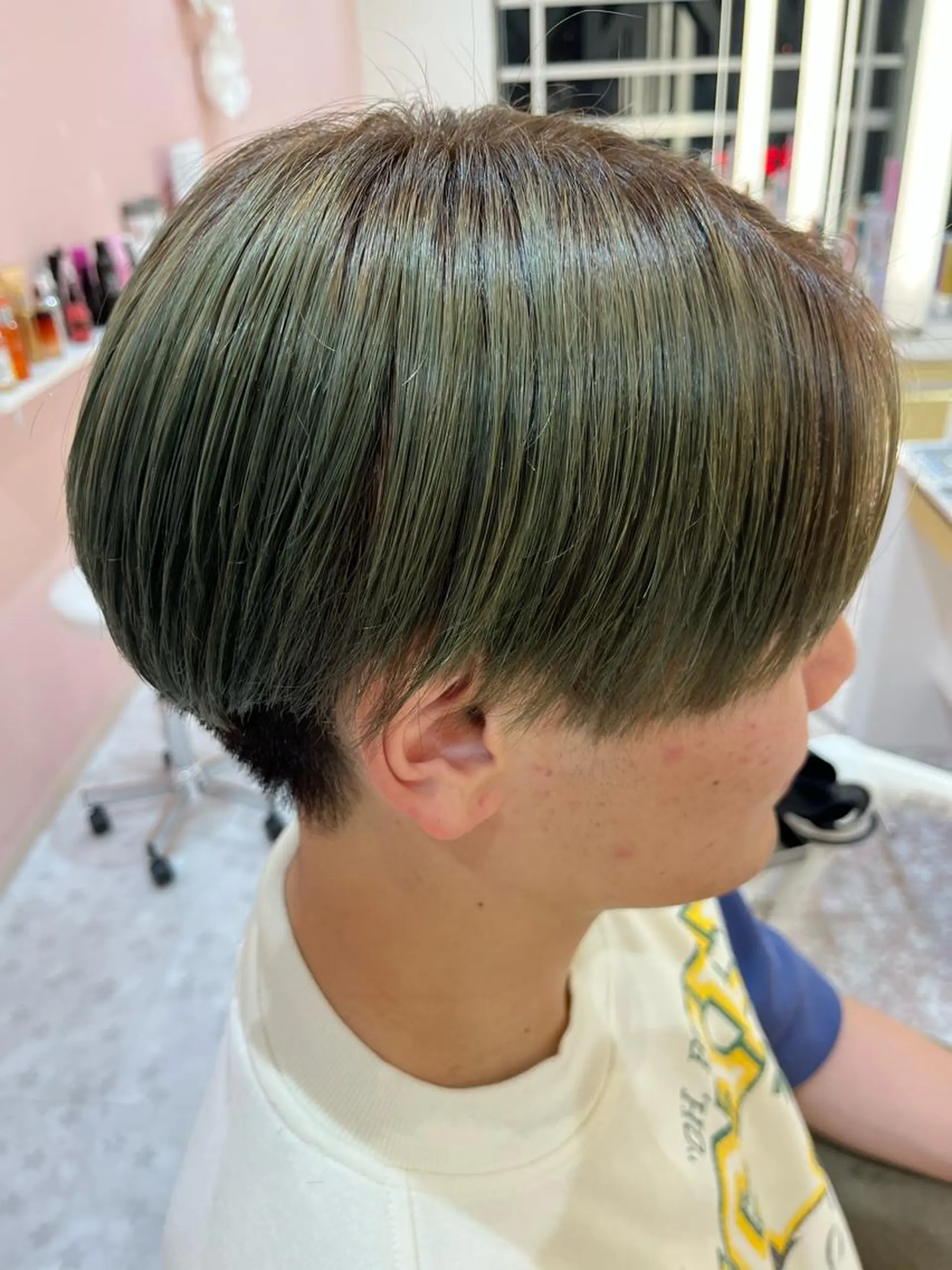 ショート カラー メンズ ASAMI /MaisonINEのヘアスタイル