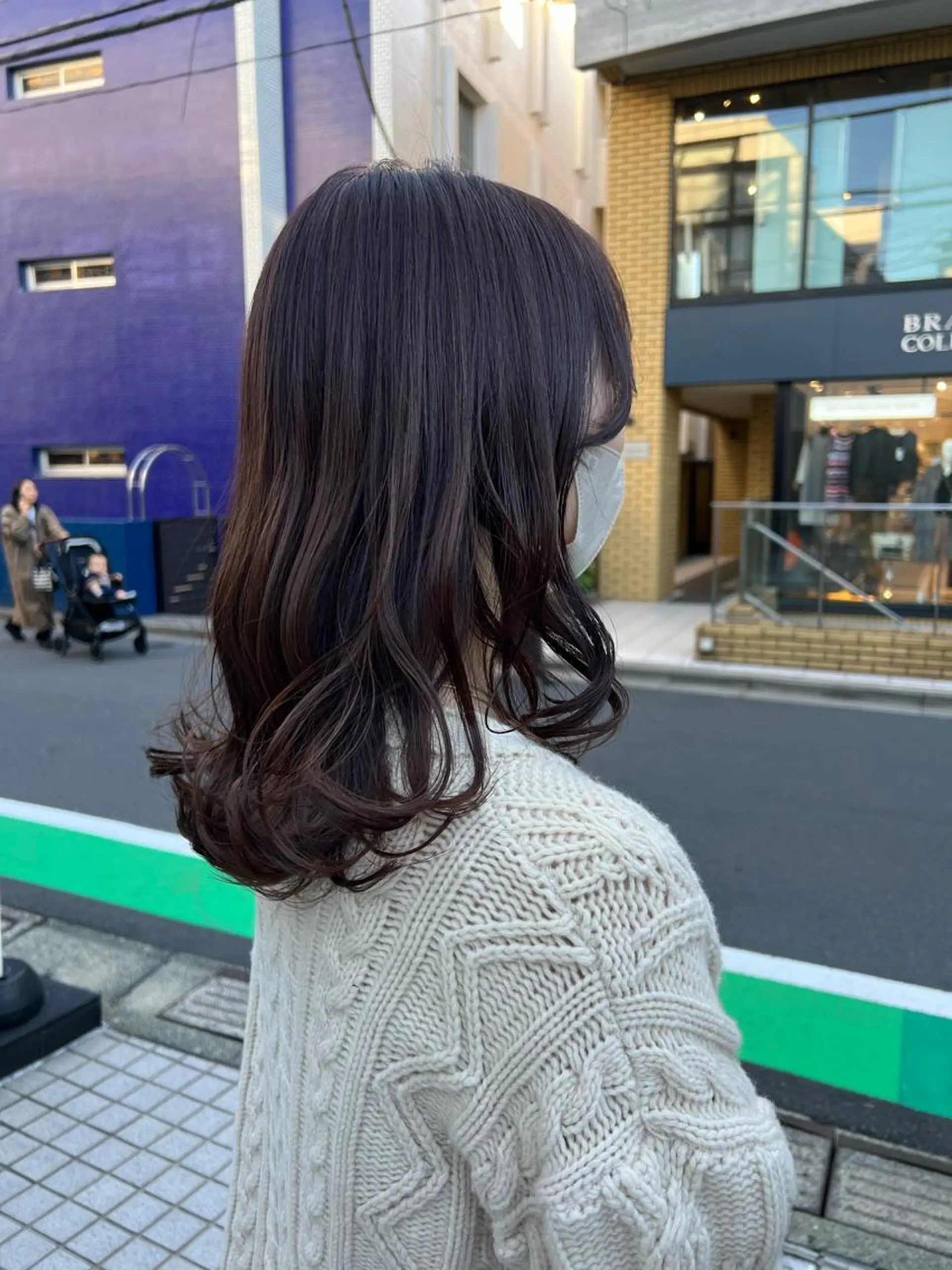 ミディアム カラー 似合わせヘア🫶🏻 つきいてるみのヘアスタイル