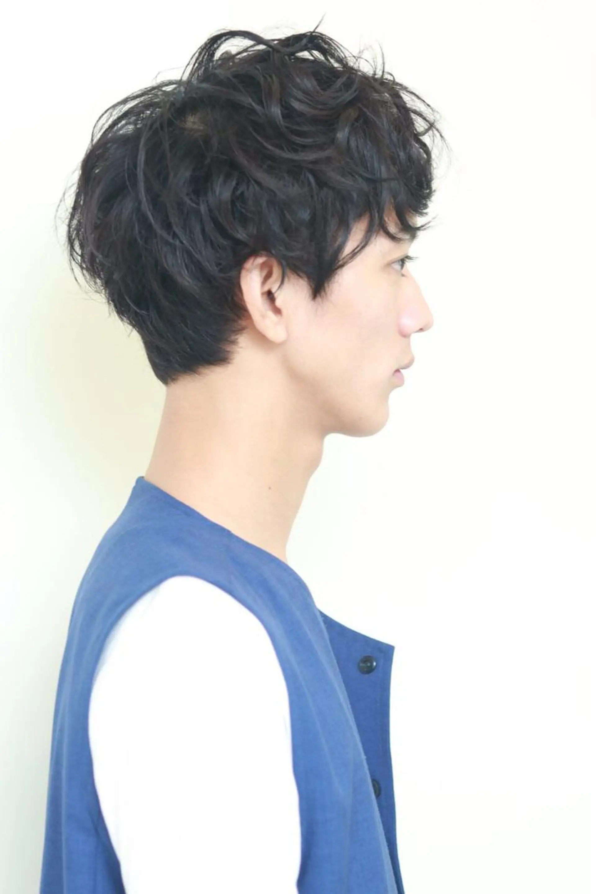 ショート カラー パーマ ヘアアレンジ メンズ メンズバレイヤージュ メンズハイライト マッシュ メンズパーマ バレイヤージュ 【ツヤ髪美容師】 ツダケイスケのヘアスタイル