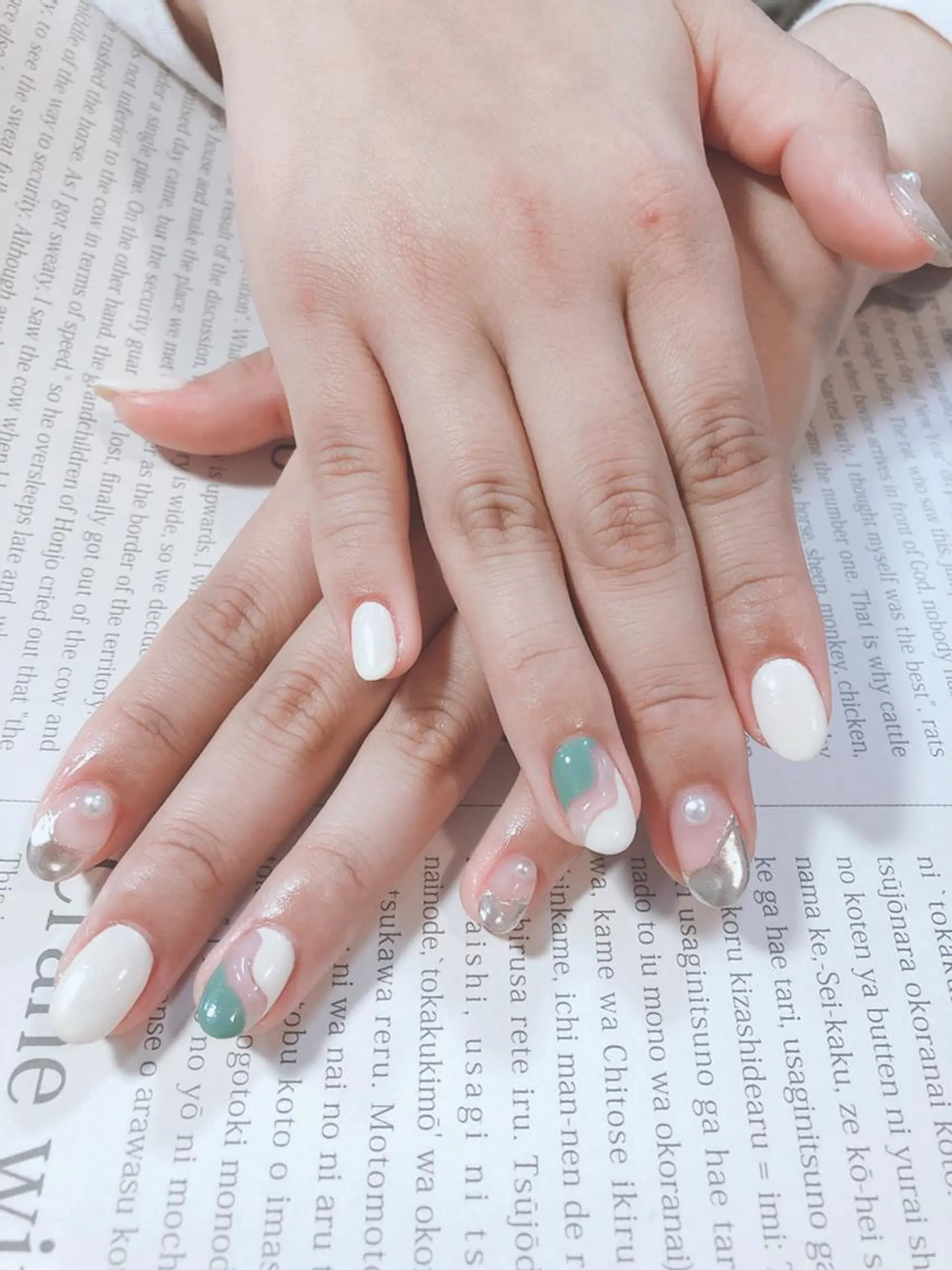 ネイル ミラーネイル Lakkus T－Mのネイルデザイン