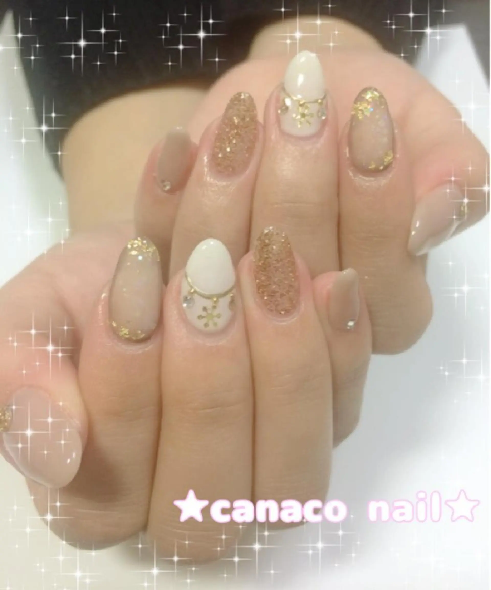 ネイル ハンドネイル ハンドケア ベテランネイル cnc  nailのネイルデザイン