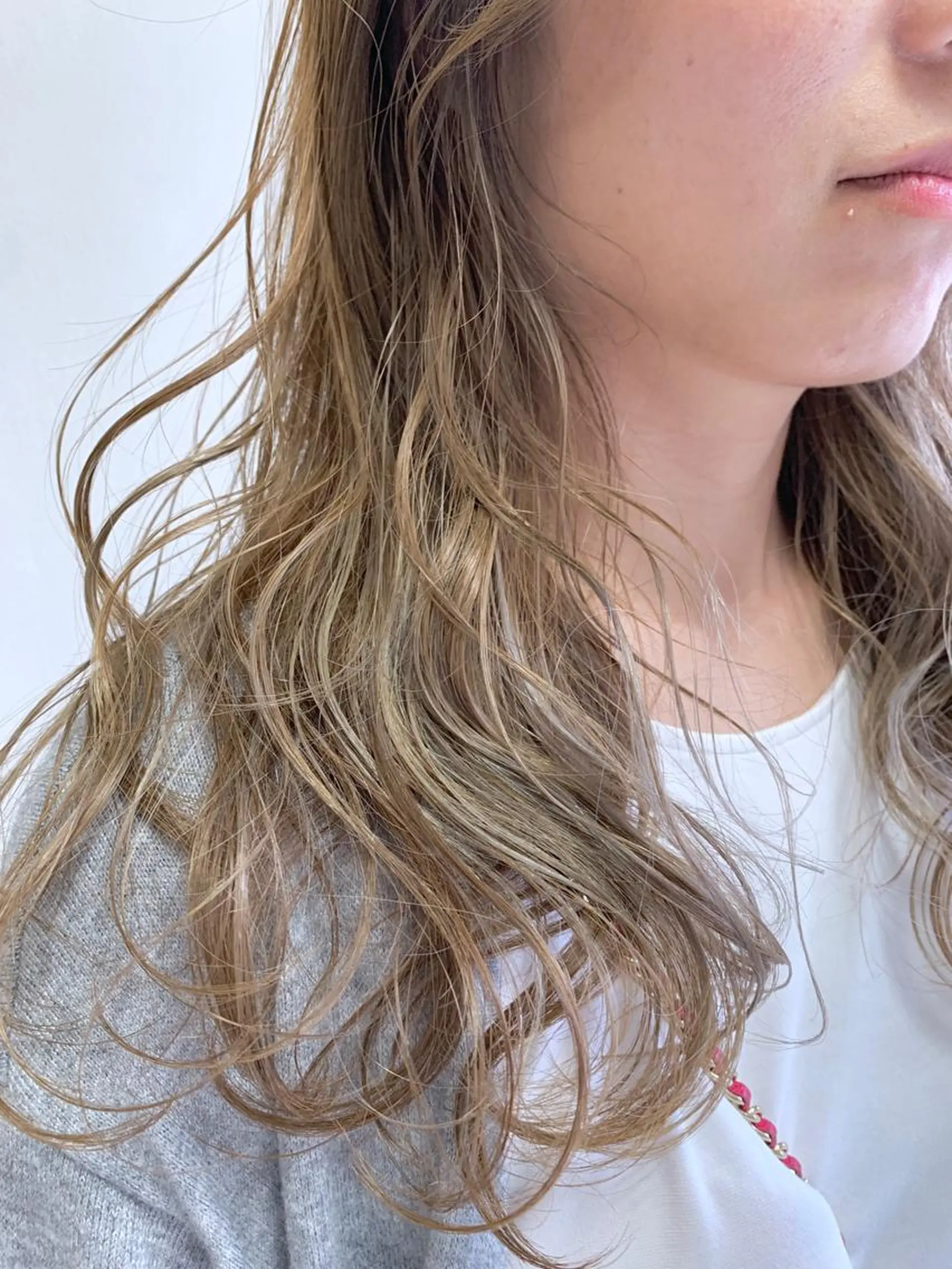 ミディアム カラー カラー特化型美容師 保住のヘアスタイル