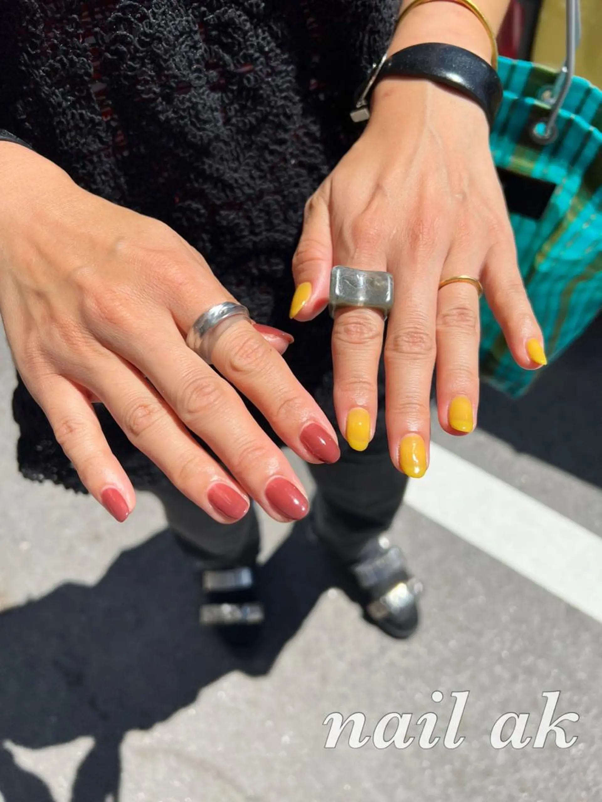 ネイル ハンドネイル ak nail .のネイルデザイン