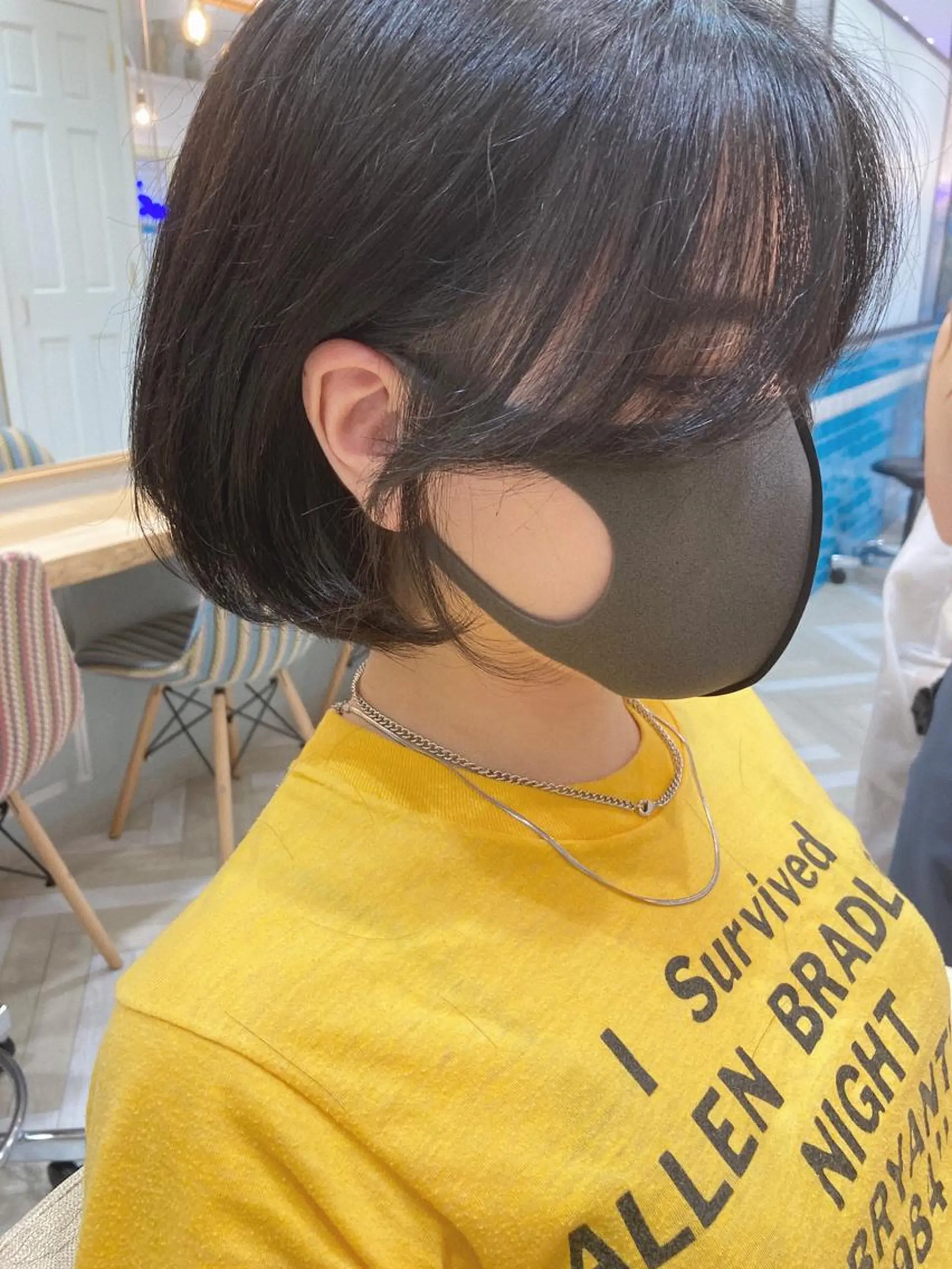 ショート ボブ タンバルモリ 韓国風ヘア Loom .by Sea  ルームバイシー所属・レイヤー/前髪/ 韓国/CHIHIROのヘアスタイル