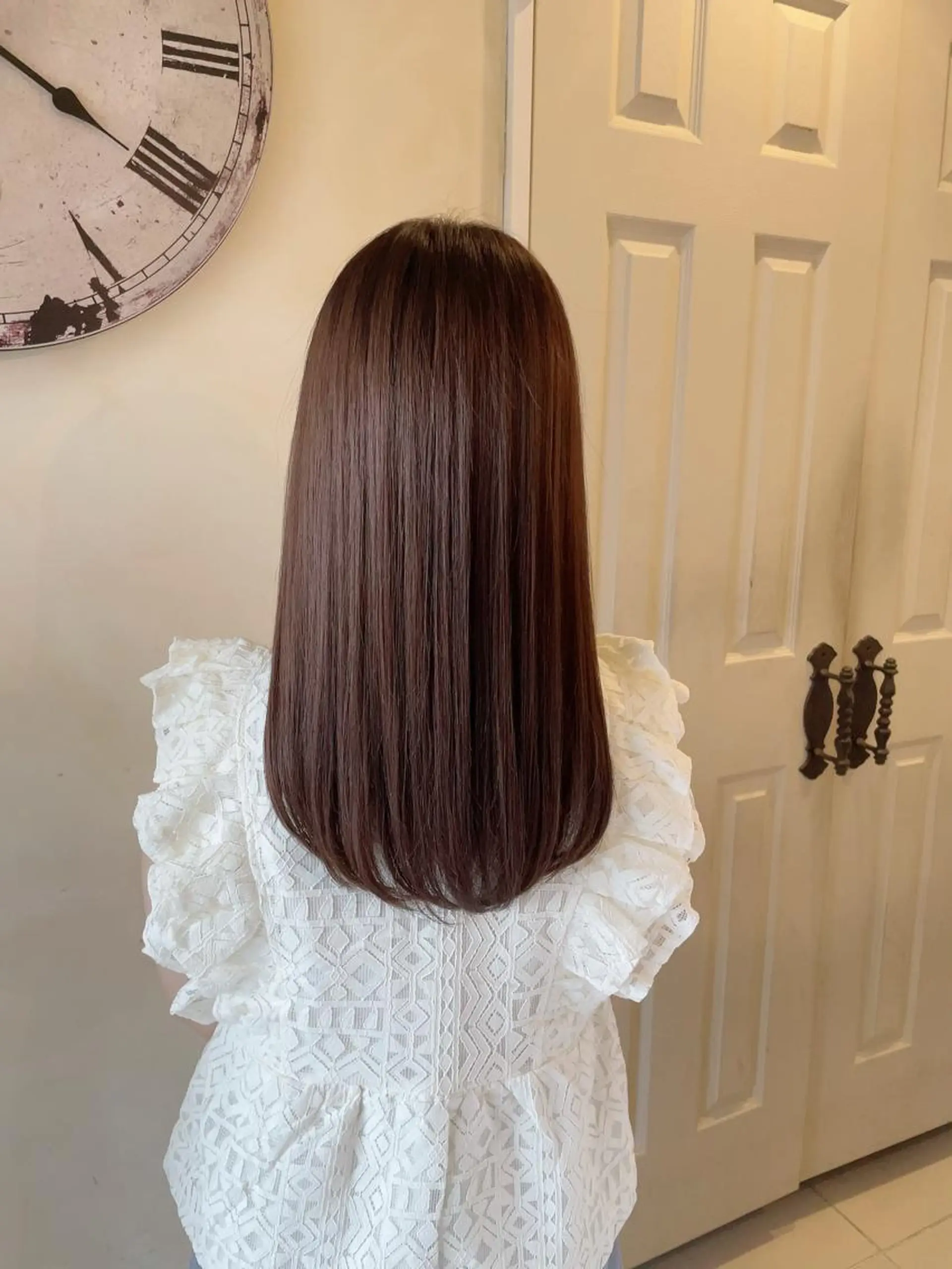 ロング カラー 古田 昂也のヘアスタイル
