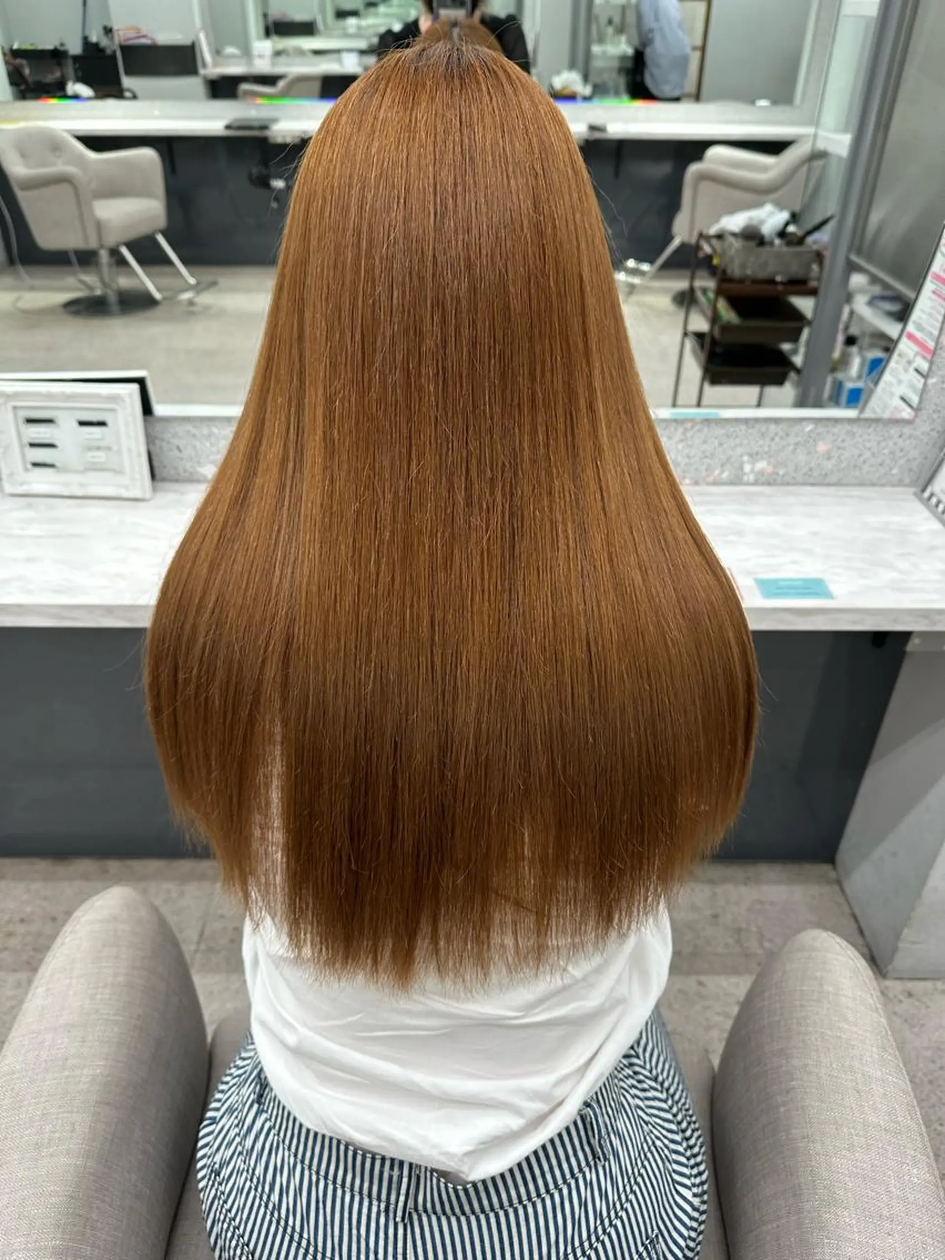 ロング カット トリートメント 🖤🤍石川 アイリ🤍🖤のヘアスタイル