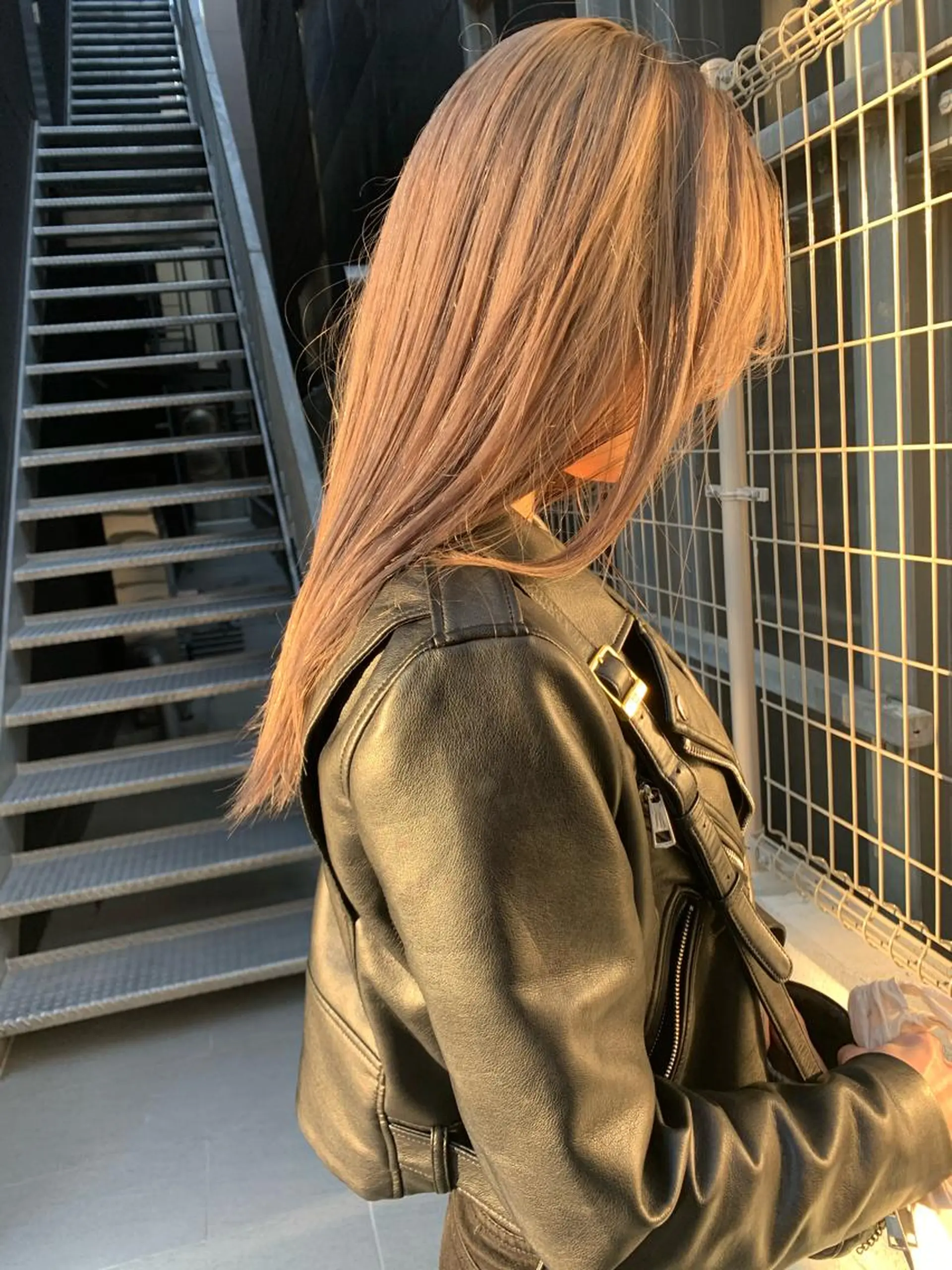 カラー ヘアカラー MARU パーマ/レイヤーのヘアスタイル