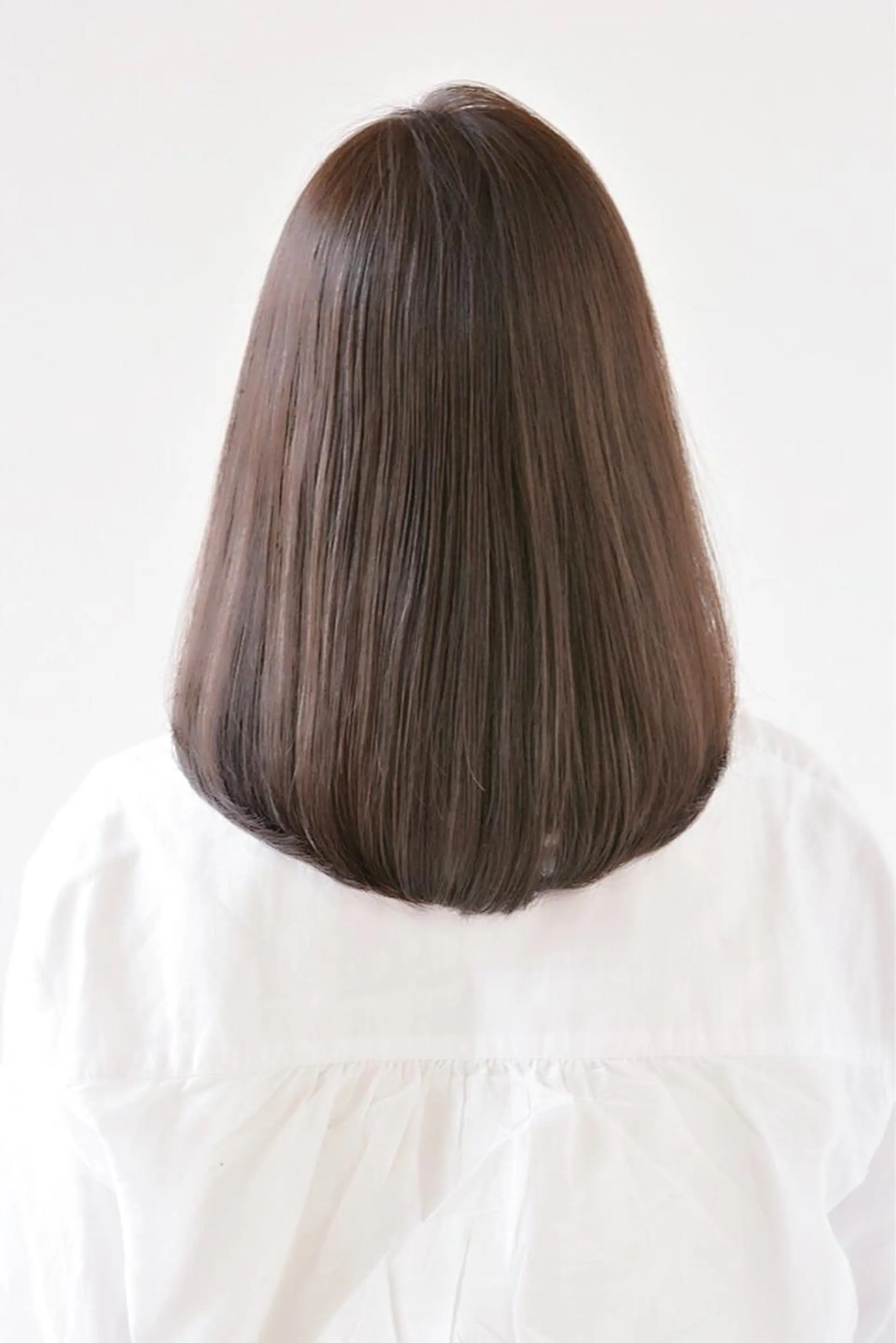 ミディアム カラー パーマ ブラウンカラー マットブラウン 髪質改善特化KIZU /艶髪研究（京都）のヘアスタイル