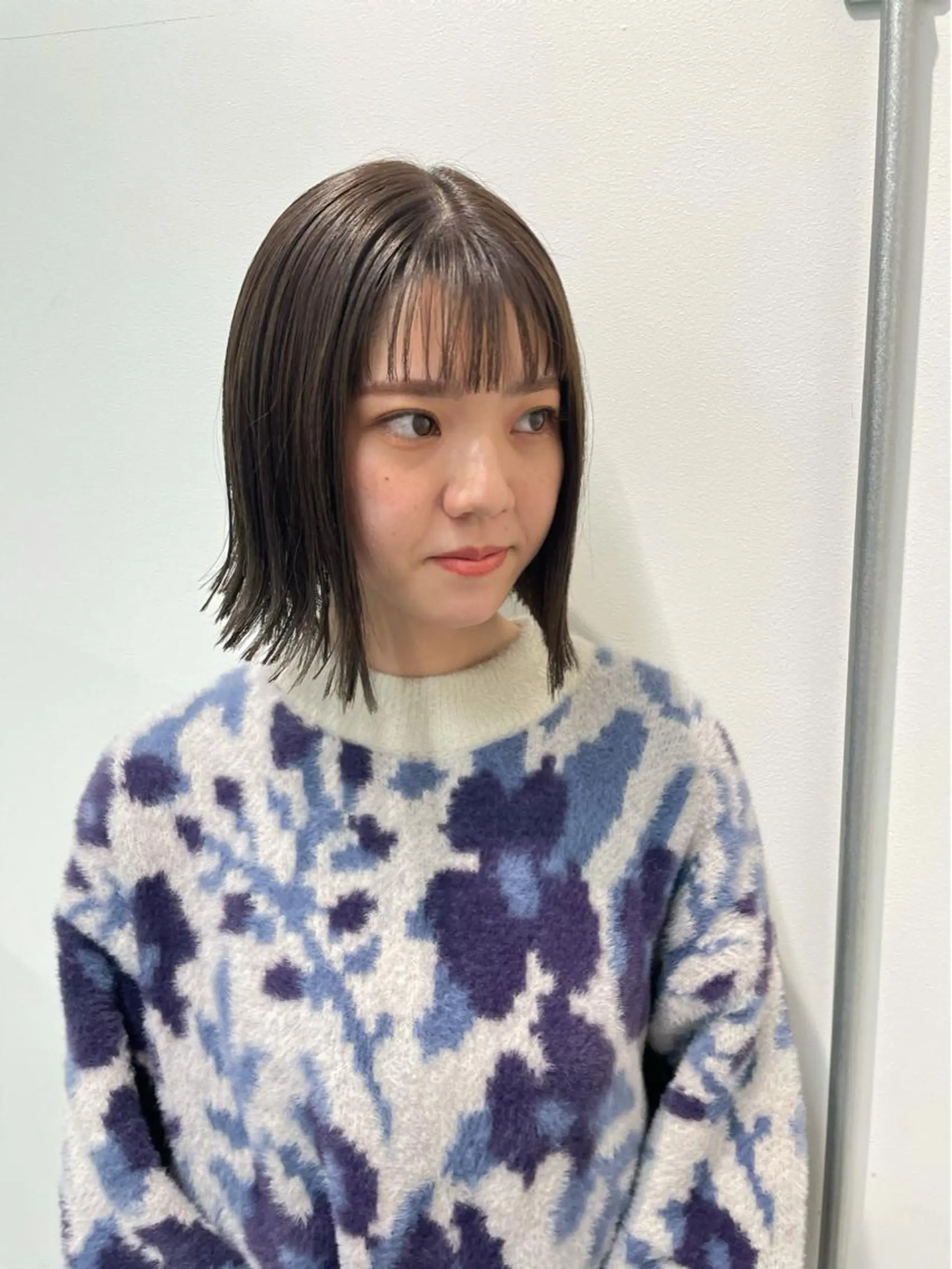 ミディアム カラー キッズ カット ヘアカラー トリートメント オトナヘア🌸 harukaのヘアスタイル