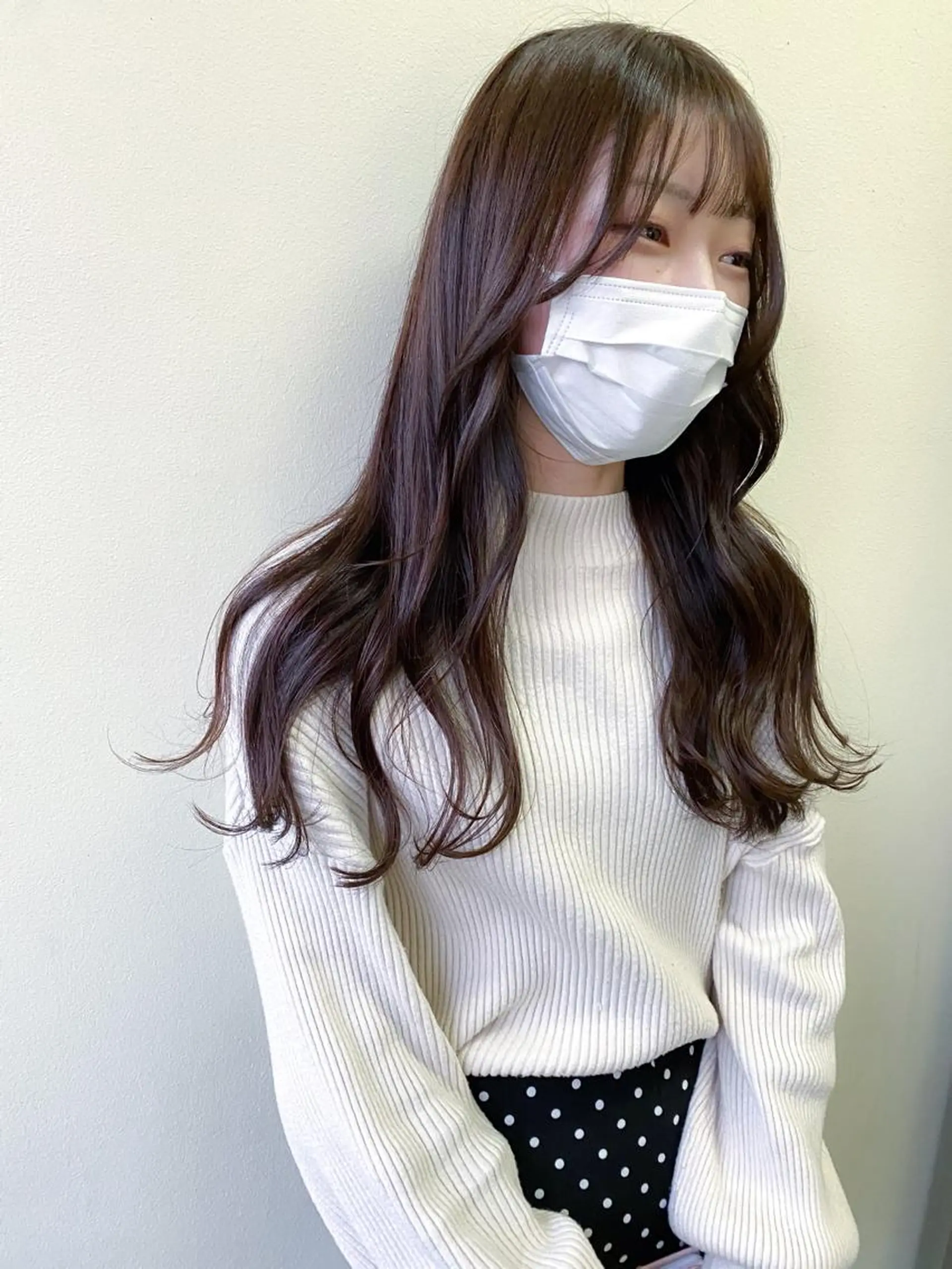 ロング くびれヘア 韓国風ヘア カット ヘアカラー トリートメント レイヤーカット 🇰🇷SAYAのヘアスタイル