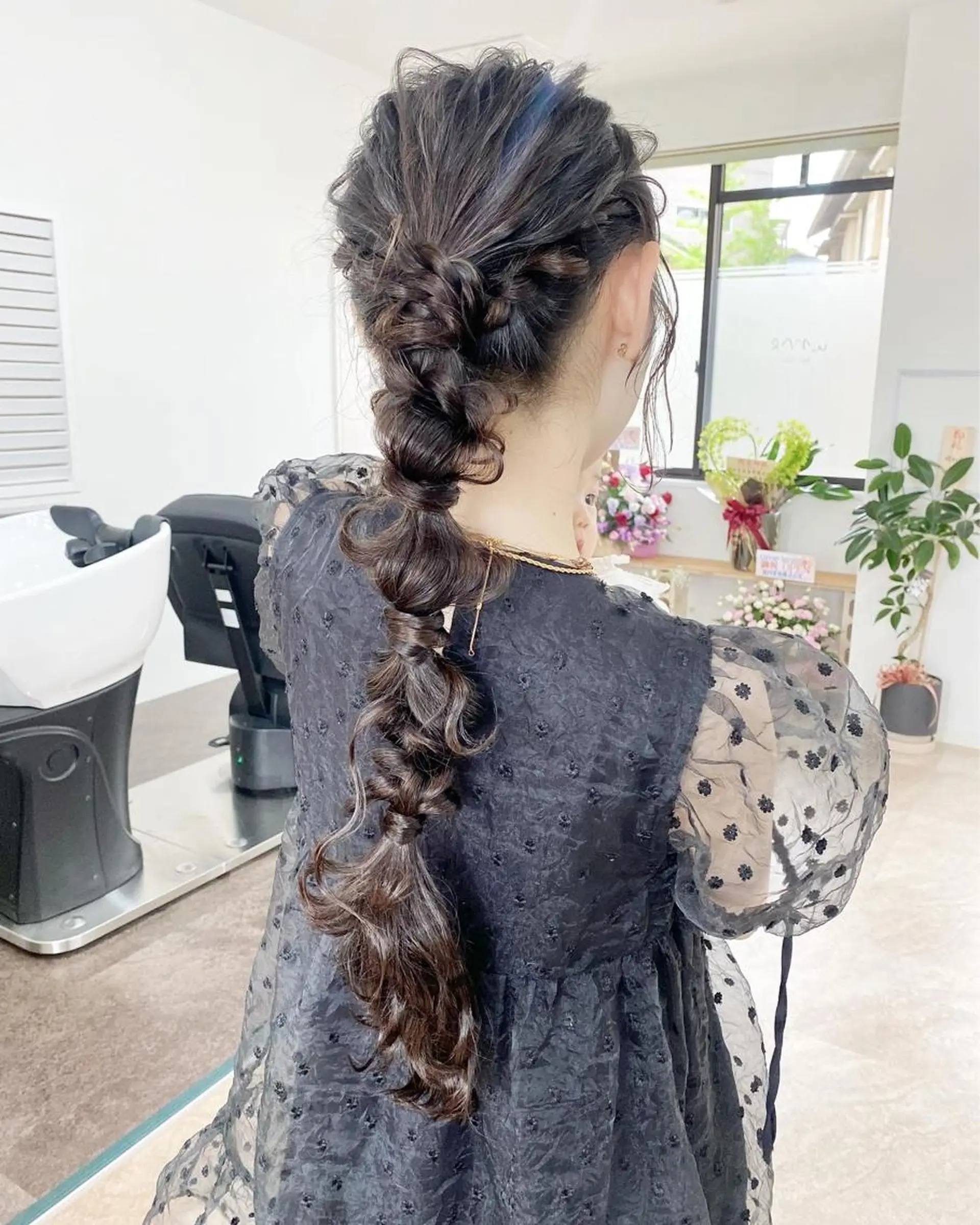 ロング カラー ヘアアレンジ ひなの .のその他イメージ