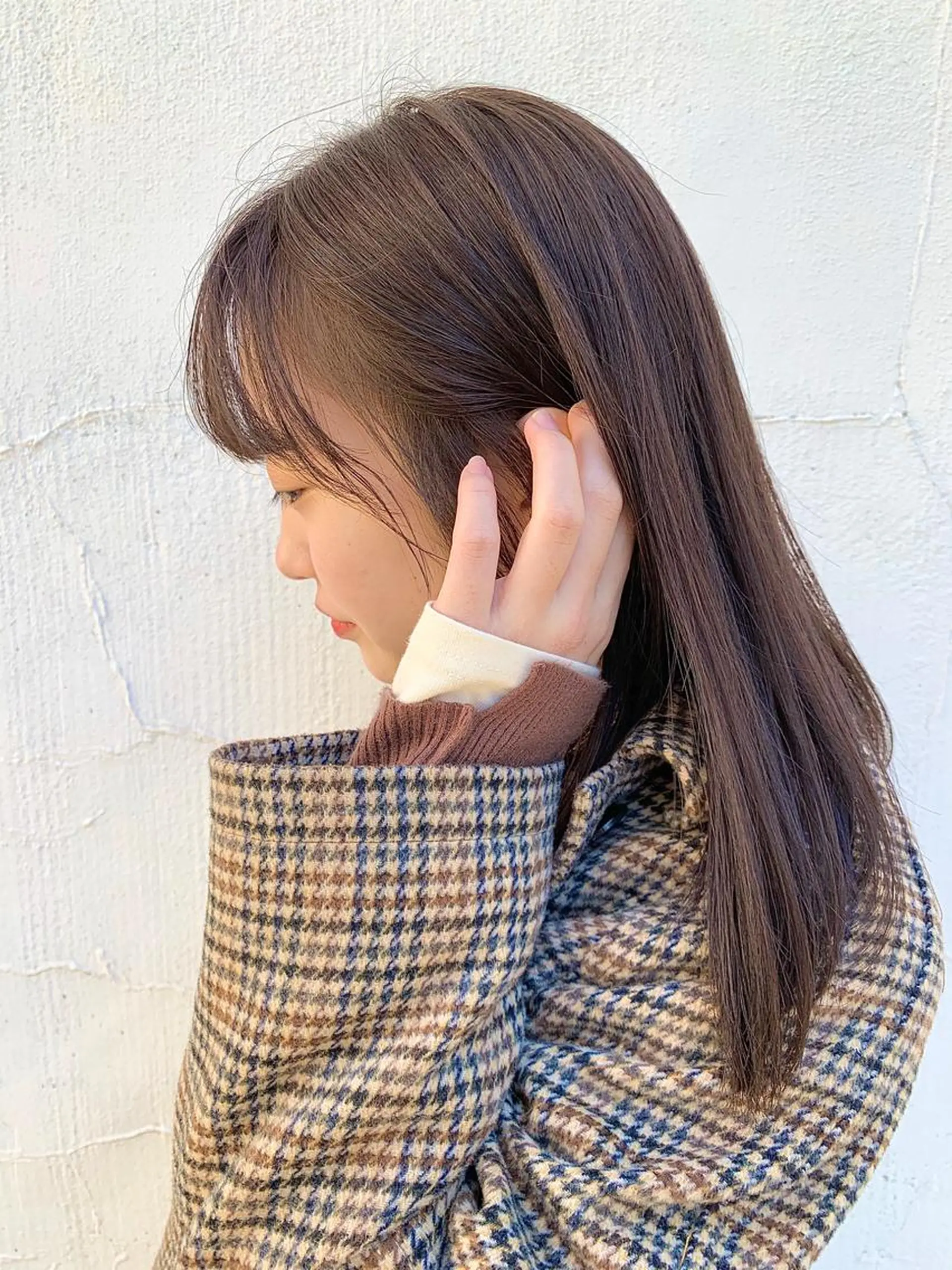 ミディアム カラー カット ヘアカラー トリートメント 🇺🇸✂️🍟 こんあゆみのヘアスタイル