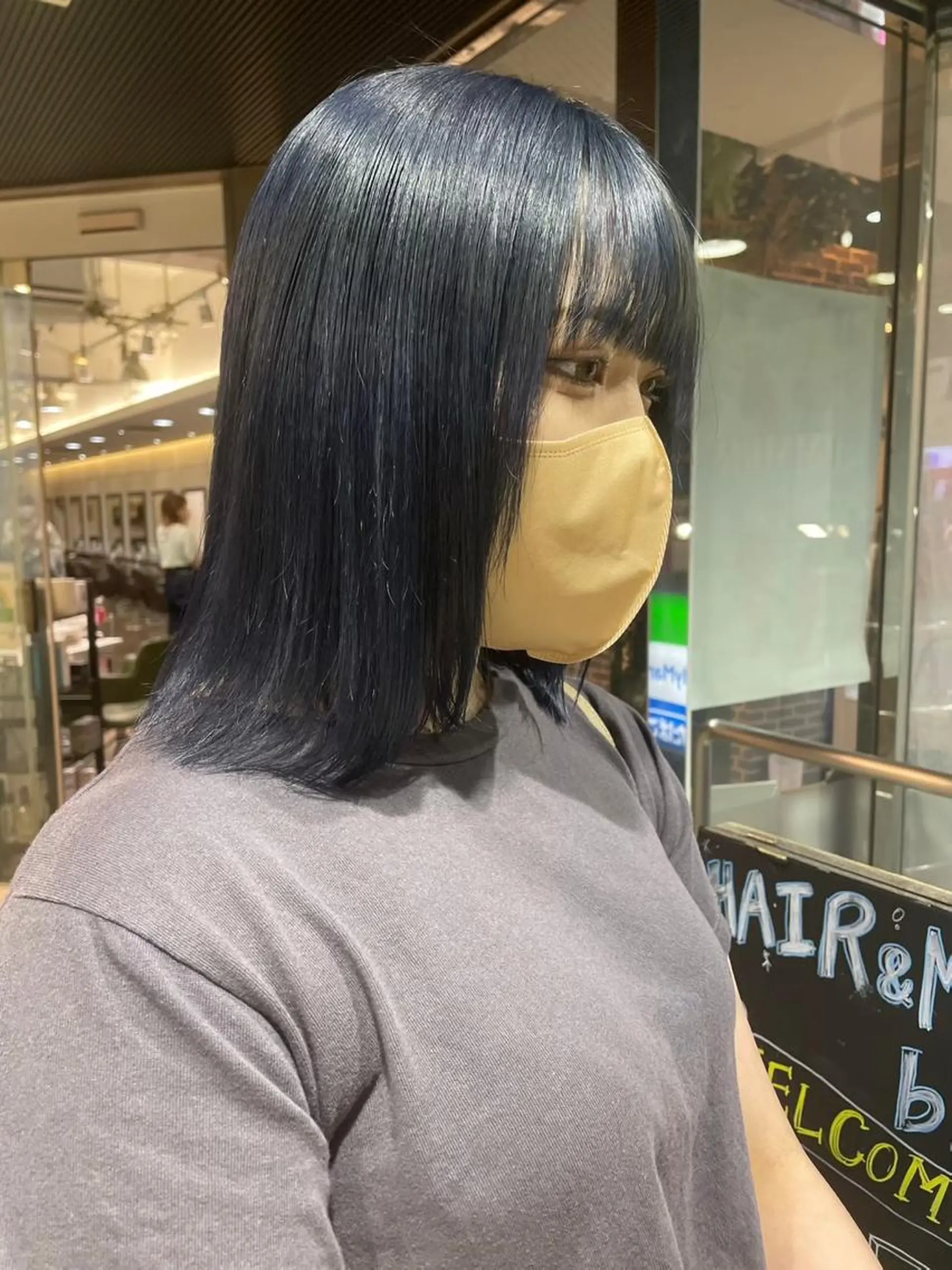 ロング カラー メンズ メンズブリーチ メンズハイライト メンズハイトーン メンズインナーカラー メンズ韓国風 ヘアカラー トリートメント ヘアセット designcolo r/似合わせNOKAのヘアスタイル