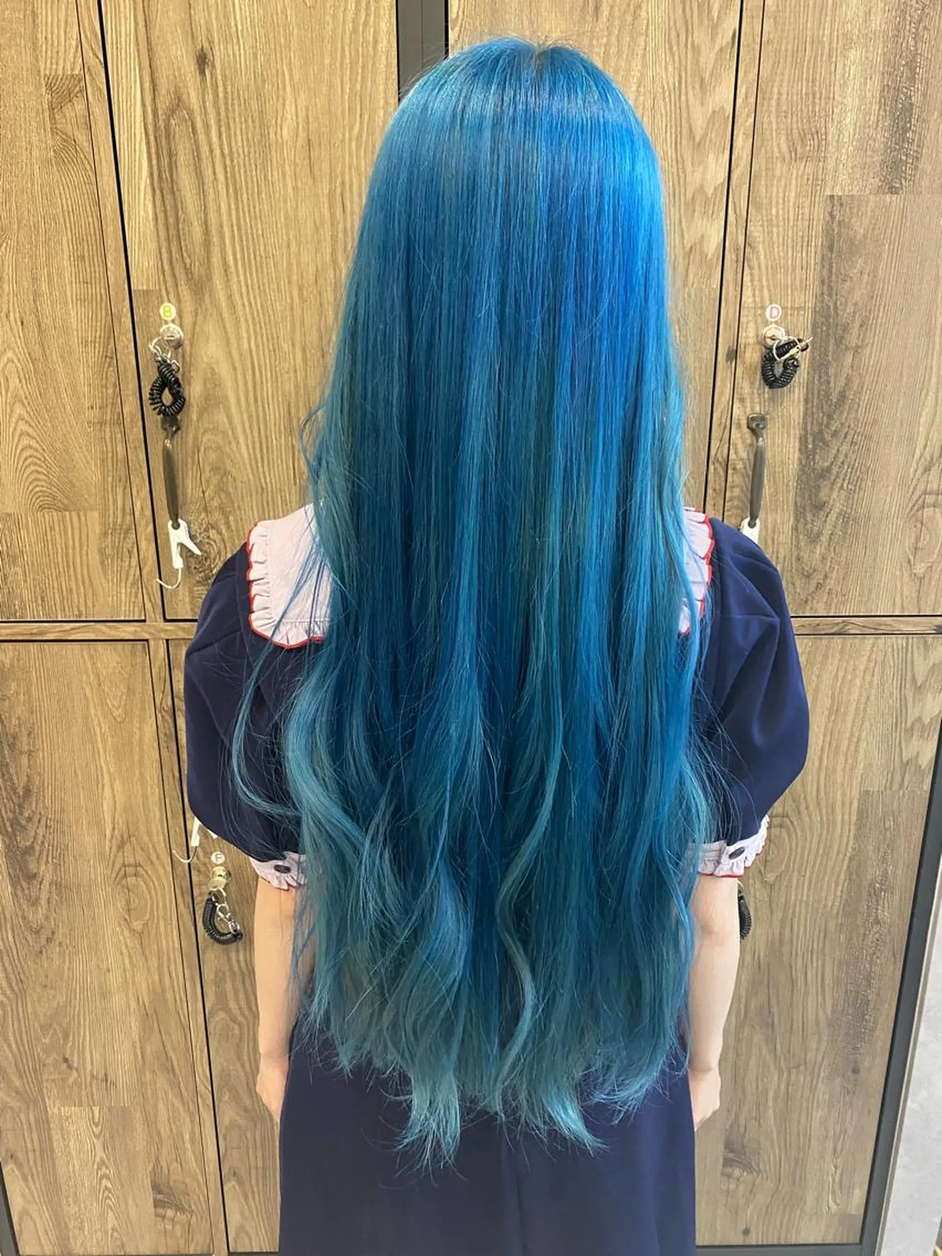 ロング カラー デザインカラー モデル募集🌈のヘアスタイル