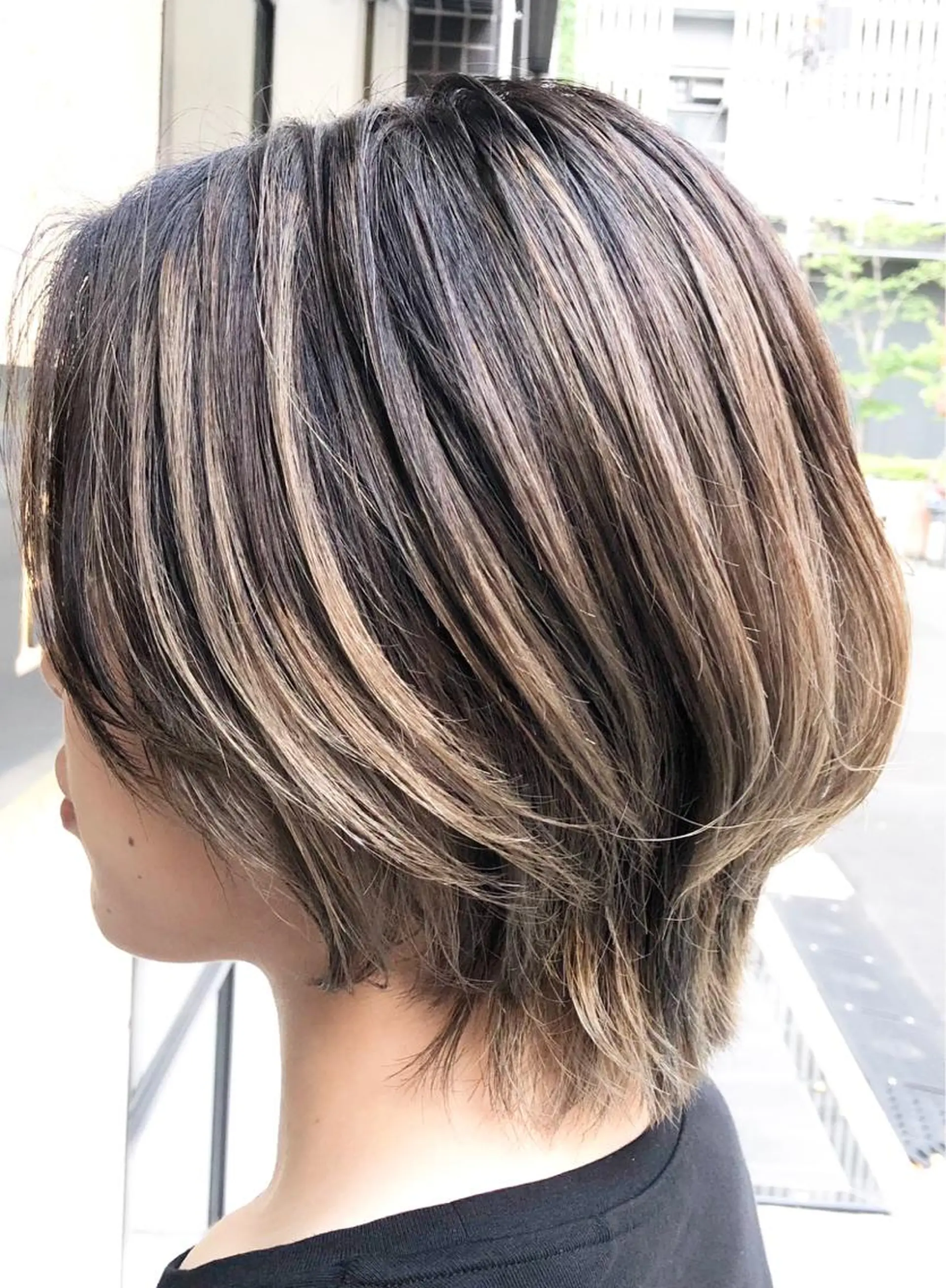 ショート カラーモデル募集中 美容室ハピスのヘアスタイル