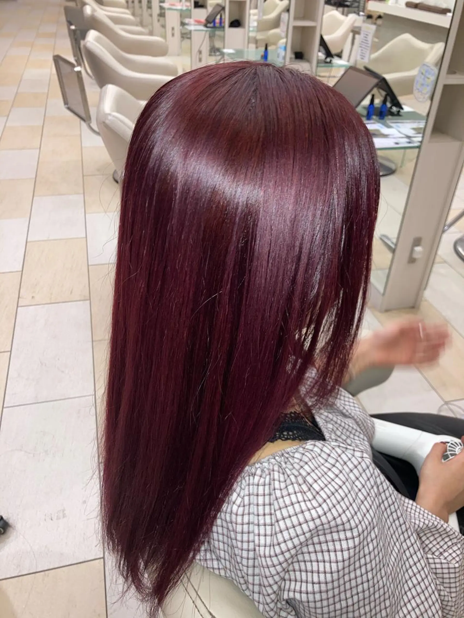 ロング しんた ようのヘアスタイル