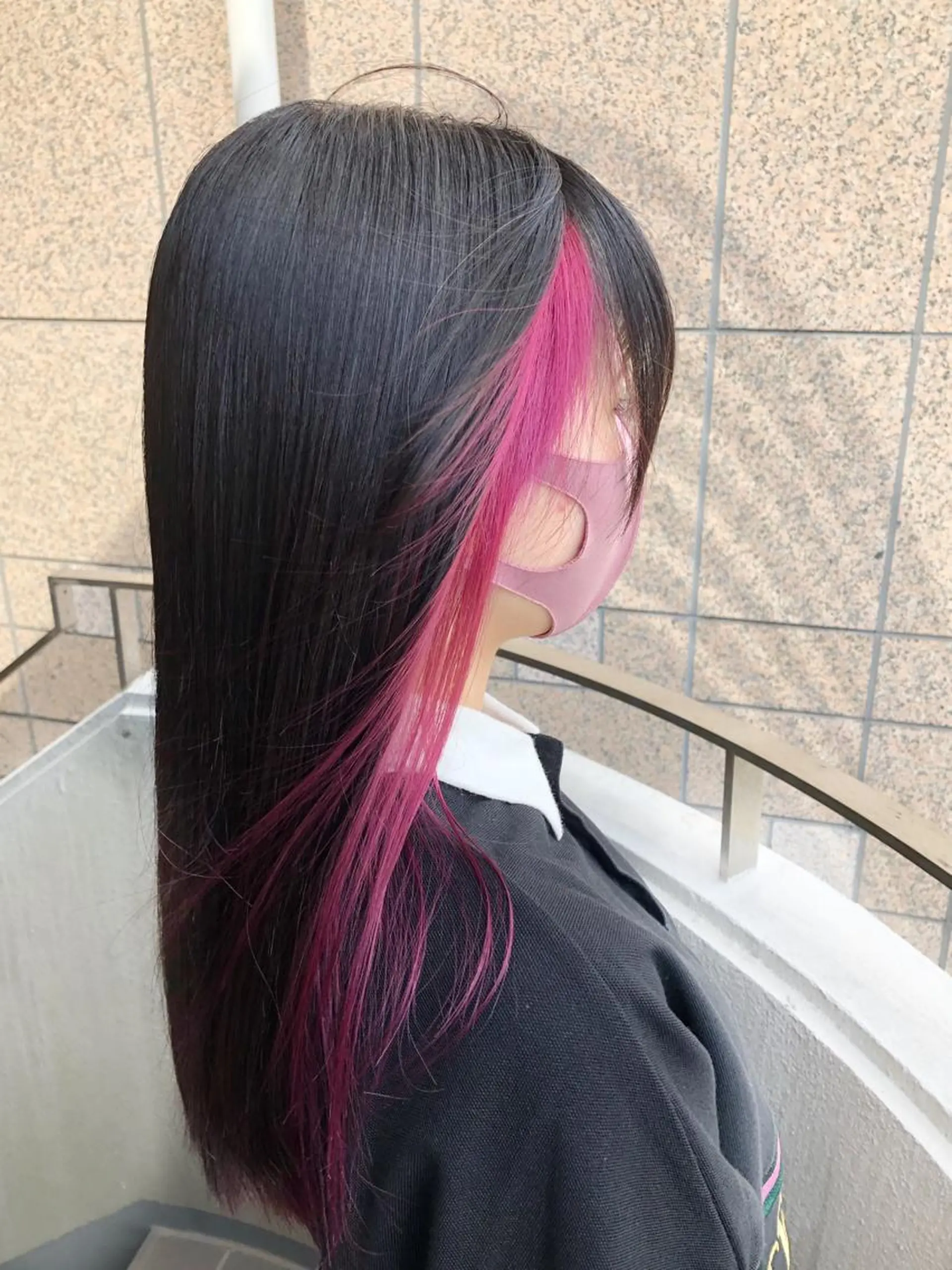 セミロング カラーアンドケアリタ kitamuuuのヘアスタイル