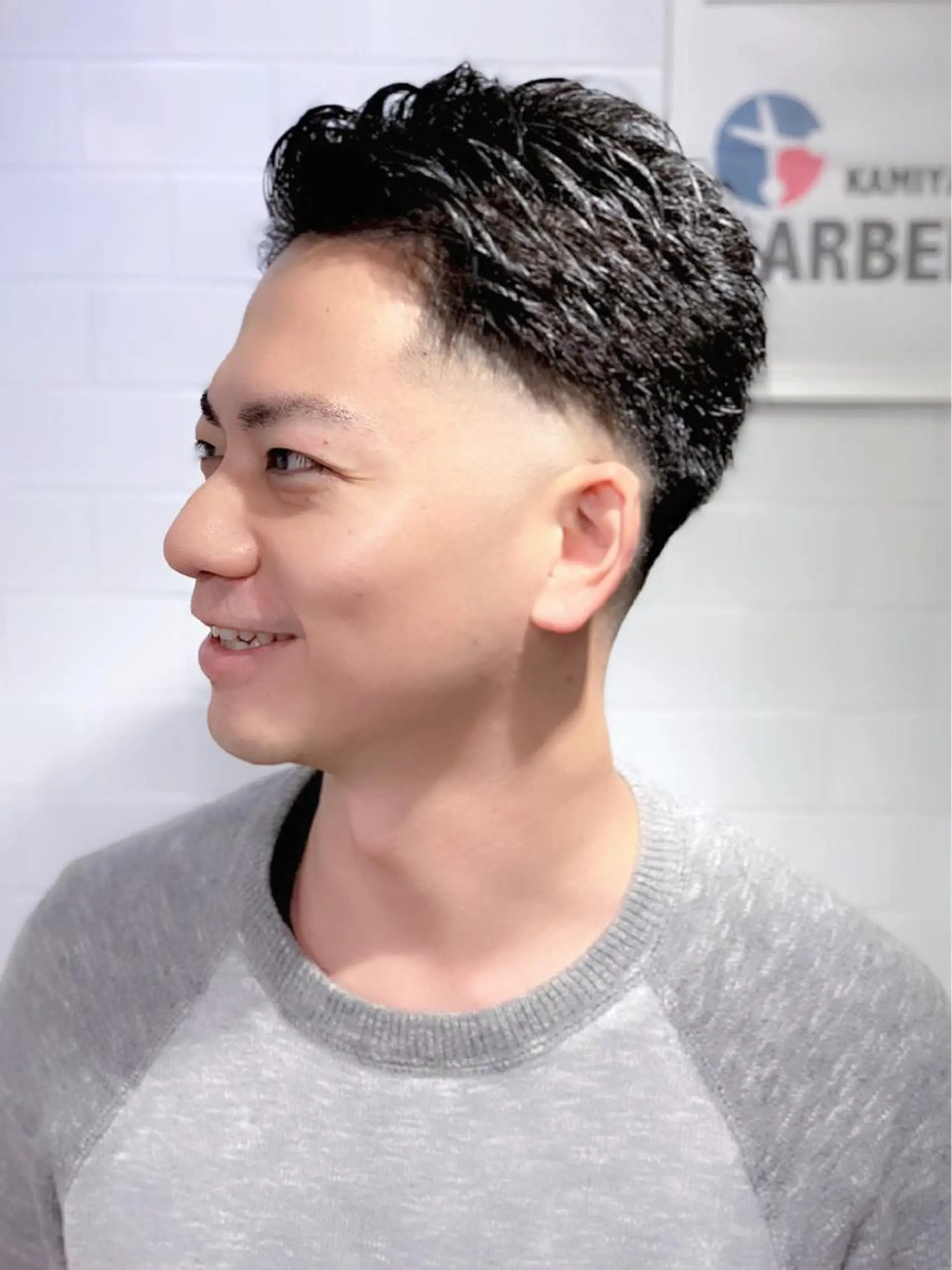 ショート カット パーマ 髪や所属・宮本 将也のヘアスタイル