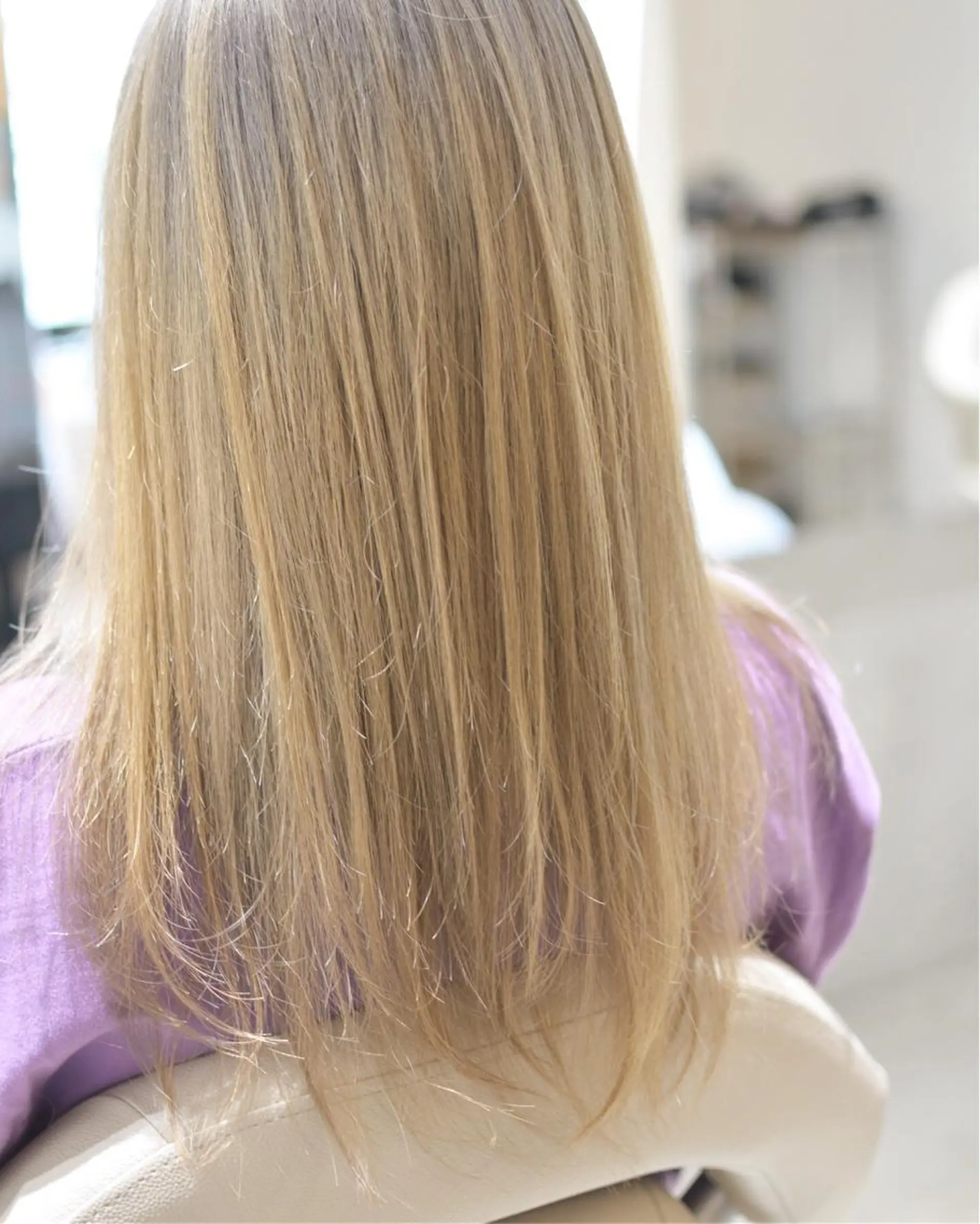 ロング カット ヘアカラー トリートメント 木村 創造🌟 デザインカラーお任せのヘアスタイル