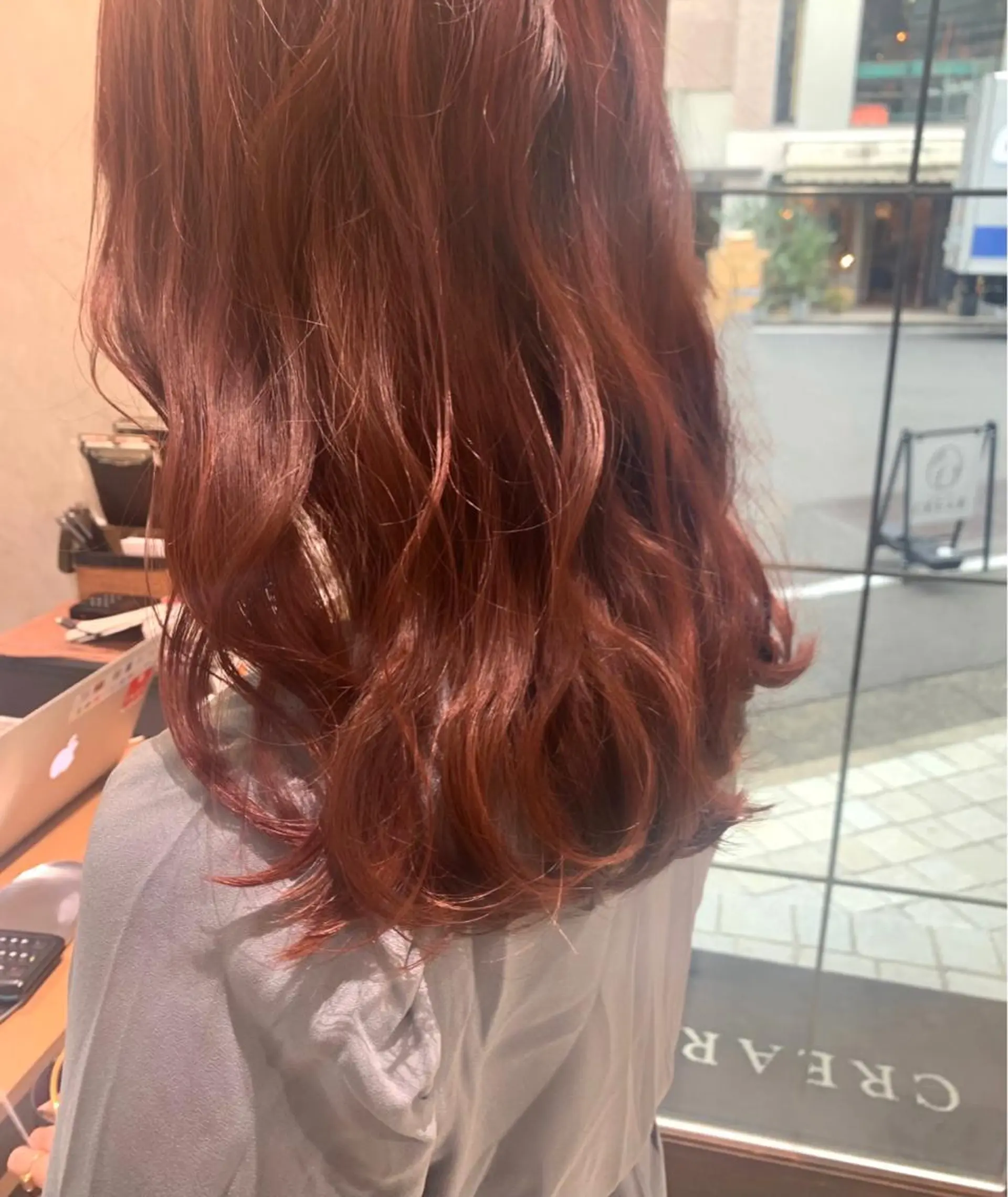 カラー ブリーチ ブリーチなしカラー ピンクカラー stylist  ＊ mahoのヘアスタイル