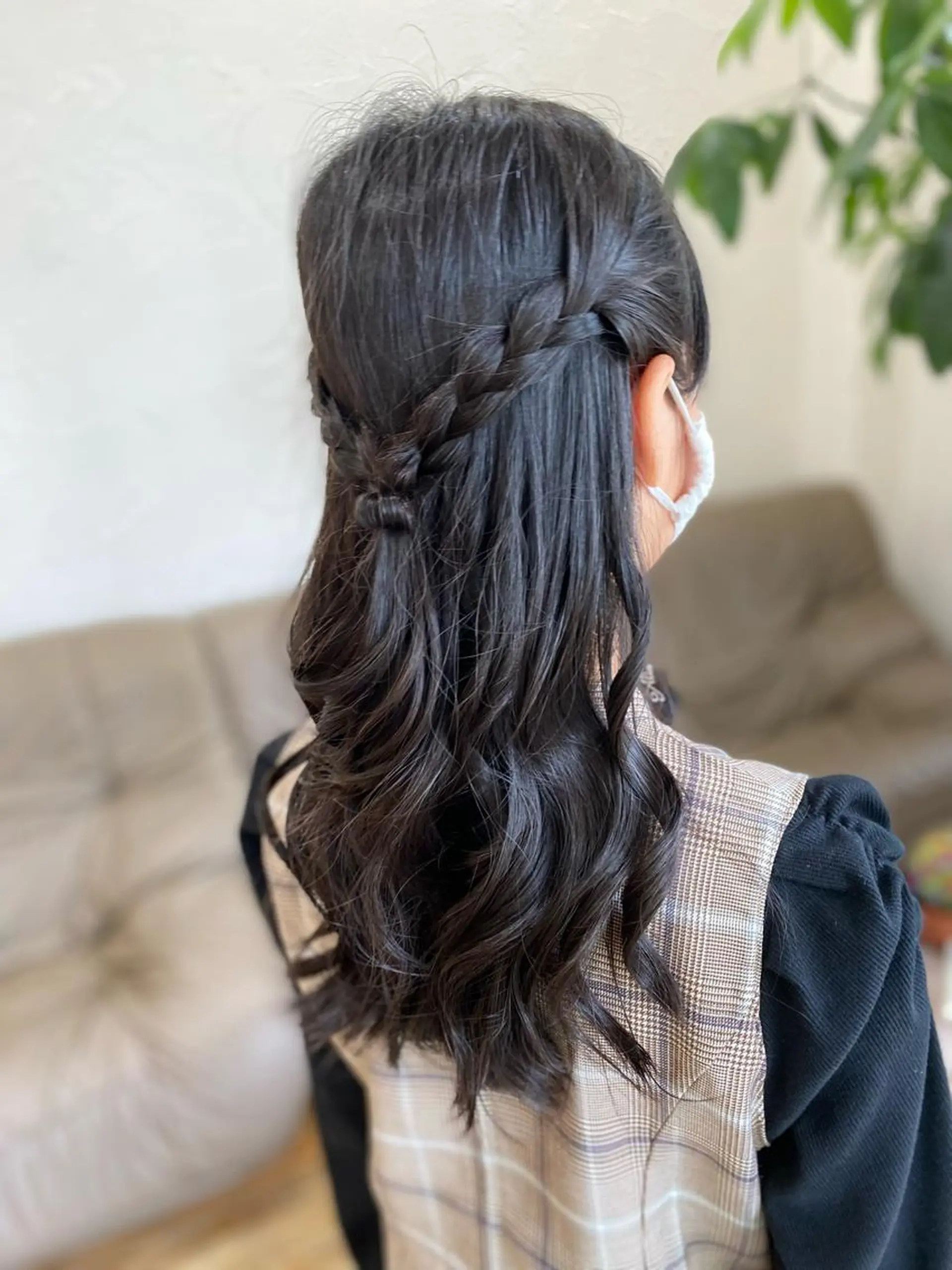 ロング 堀 大輔のヘアスタイル