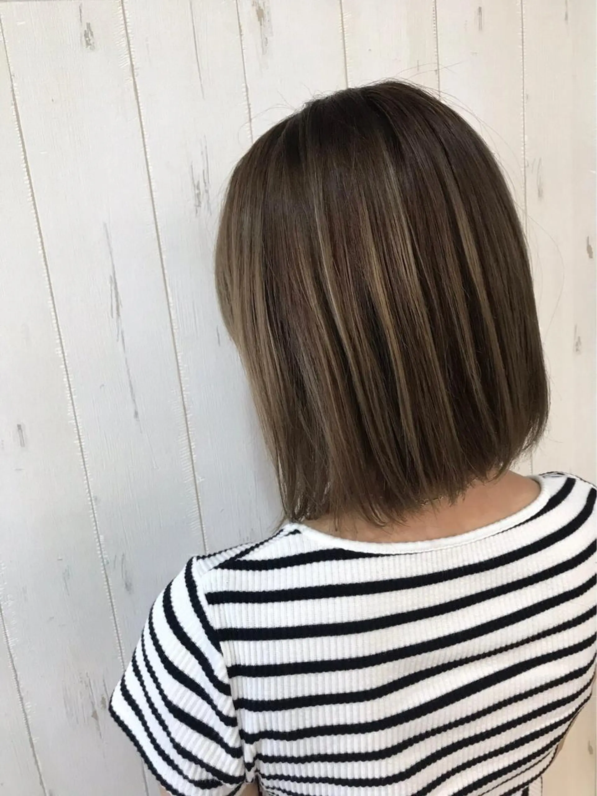 ミディアム カラー パーマ ヘアアレンジ キッズ ネイル マツエク・マツパ M字・前髪割れ 改善メンズ特化/栢沼のヘアスタイル