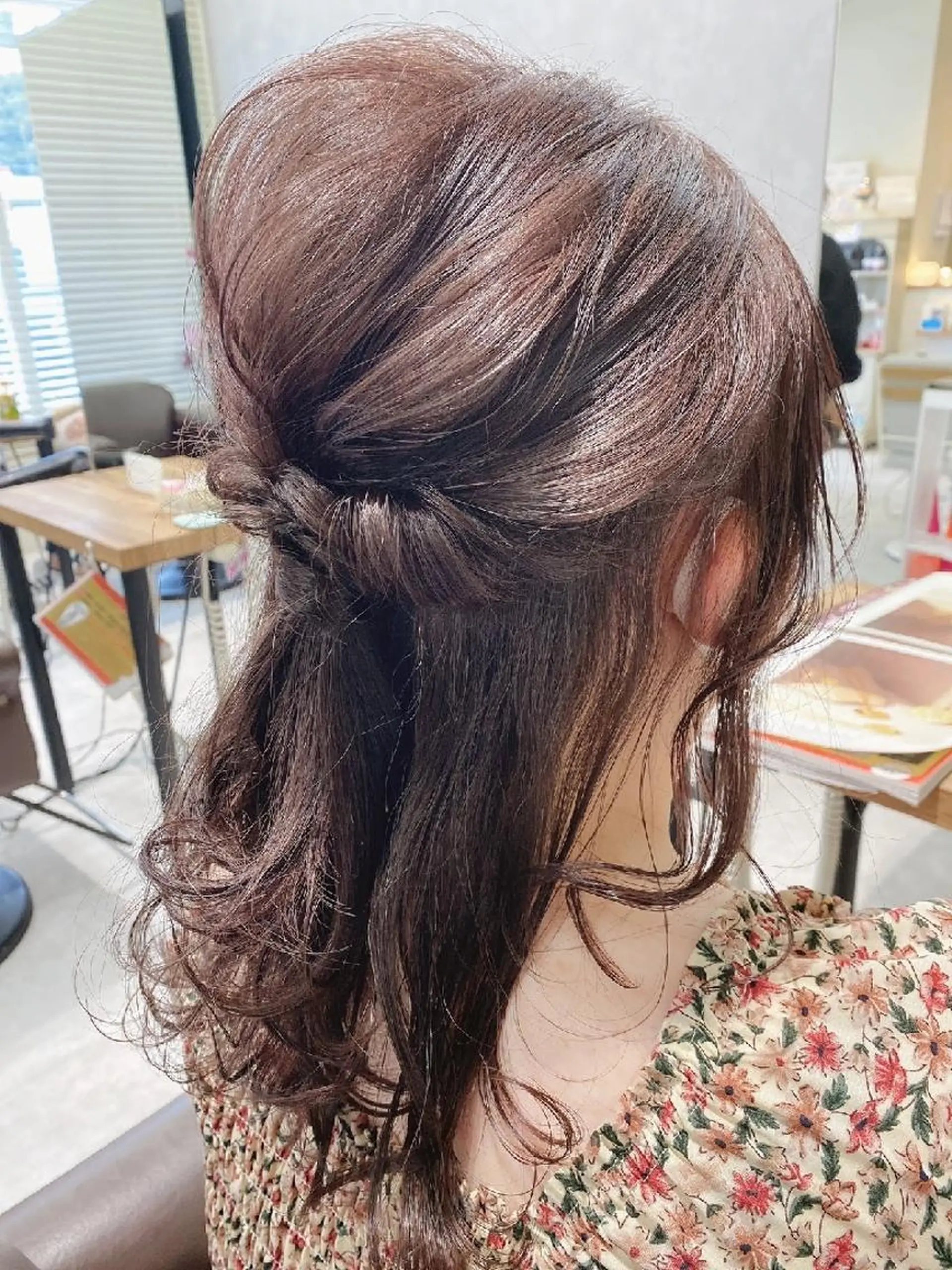 ミディアム ヘアセット 北村 恵美のヘアスタイル