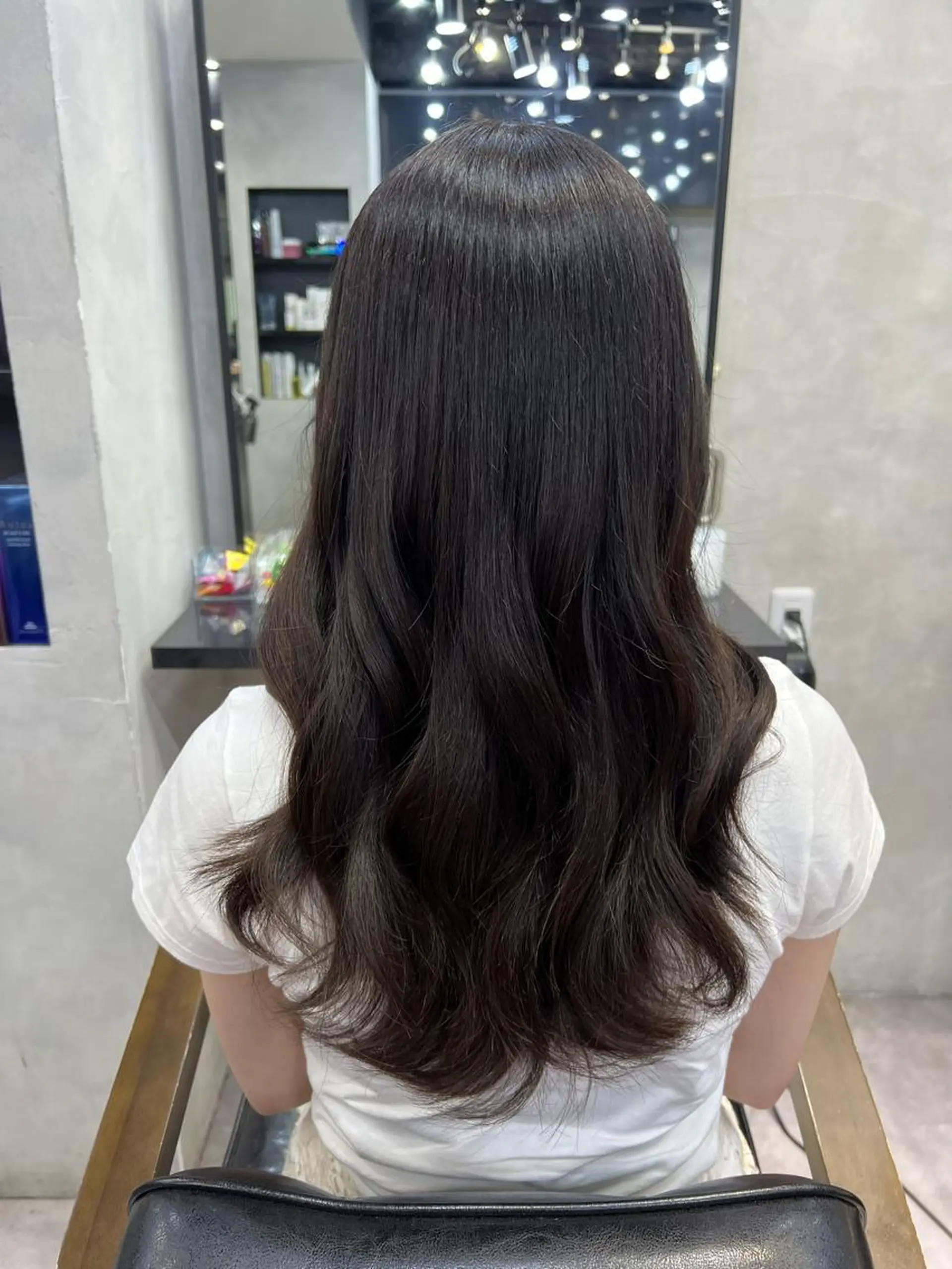 ロング カラー ヘアアレンジ 個室で似合わせ好印象 🧡外山弥千代のヘアスタイル